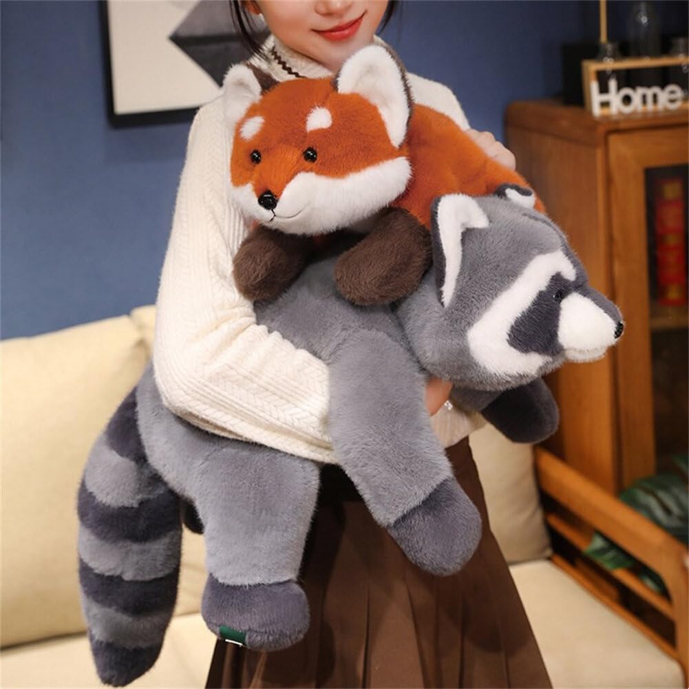 Weighted Raccoon Plush Toy 17 Inch