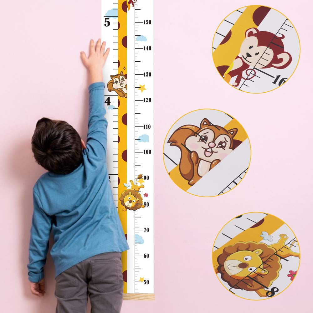 Baby Height Growth Chart for Wall Decor
