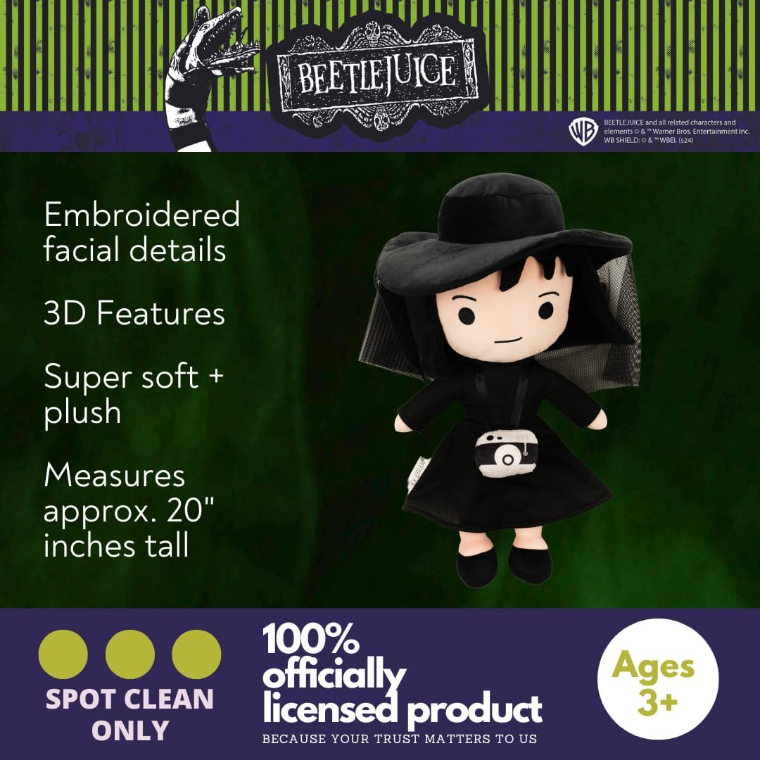Franco Beetlejuice Lydia Deetz Plush Pillow