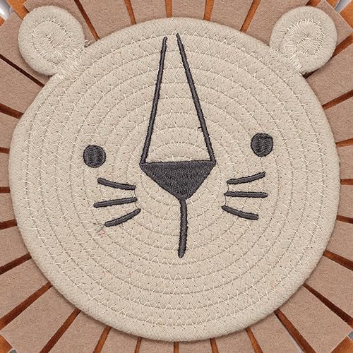 Jungle Adventure Lion Wall Decor 2-Piece