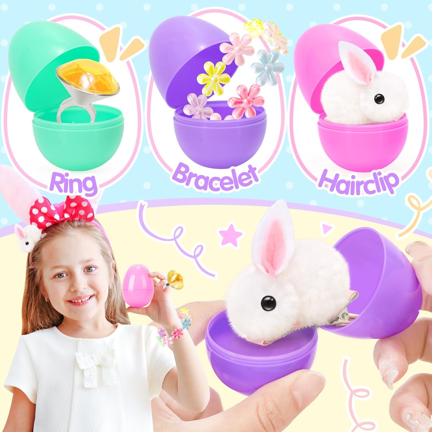 Plush Bunny Easter Toy with Sound and Movement