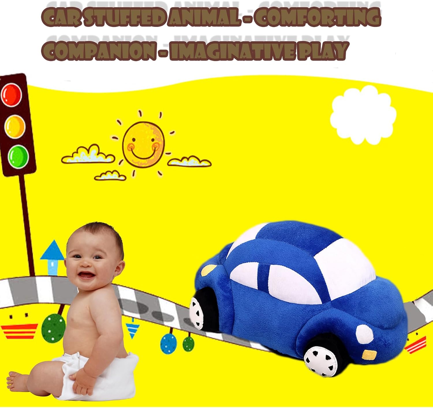 CHELEI2019 126 Inch Car Plush Pillow Toy