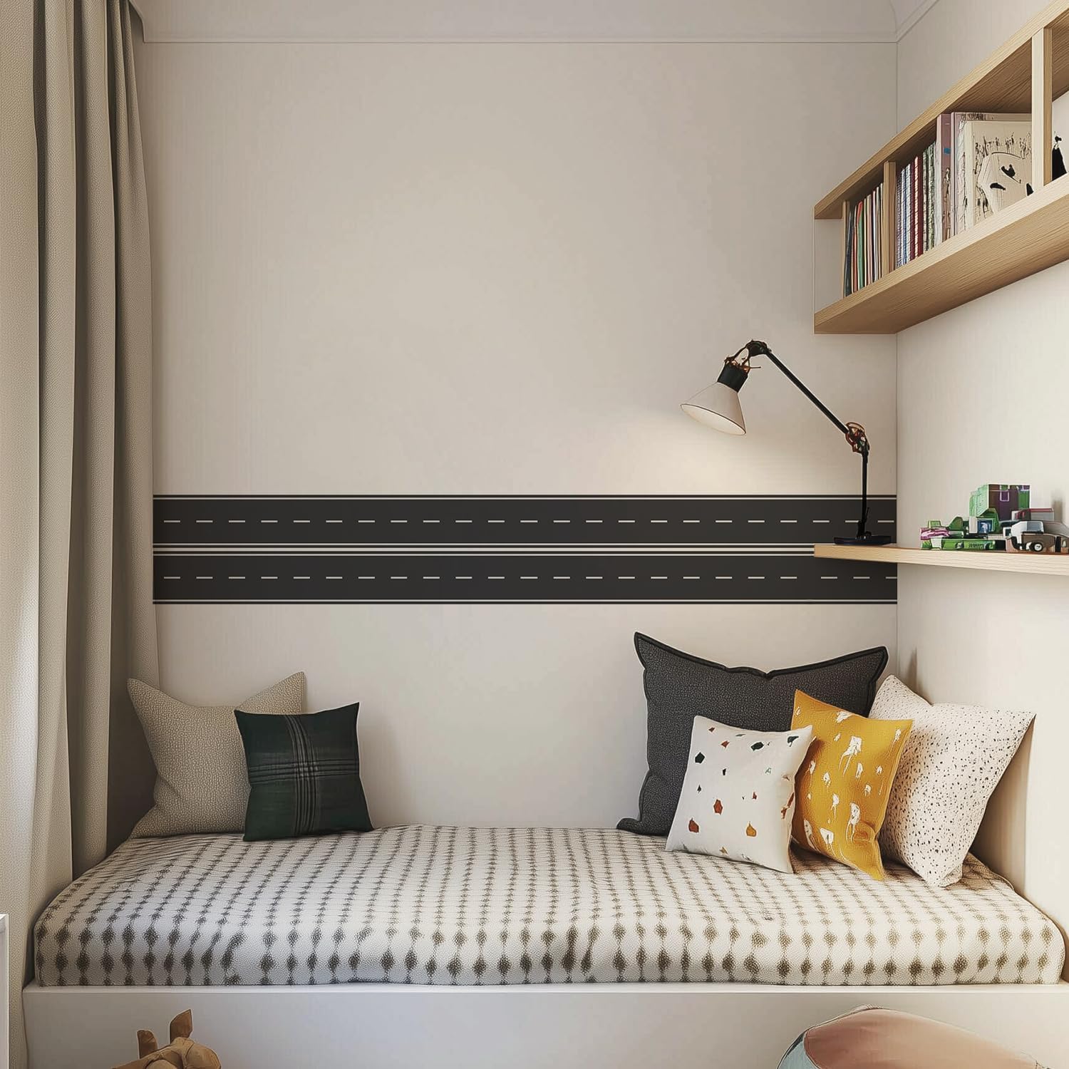 QUCHENG Wall Border Stickers Decals