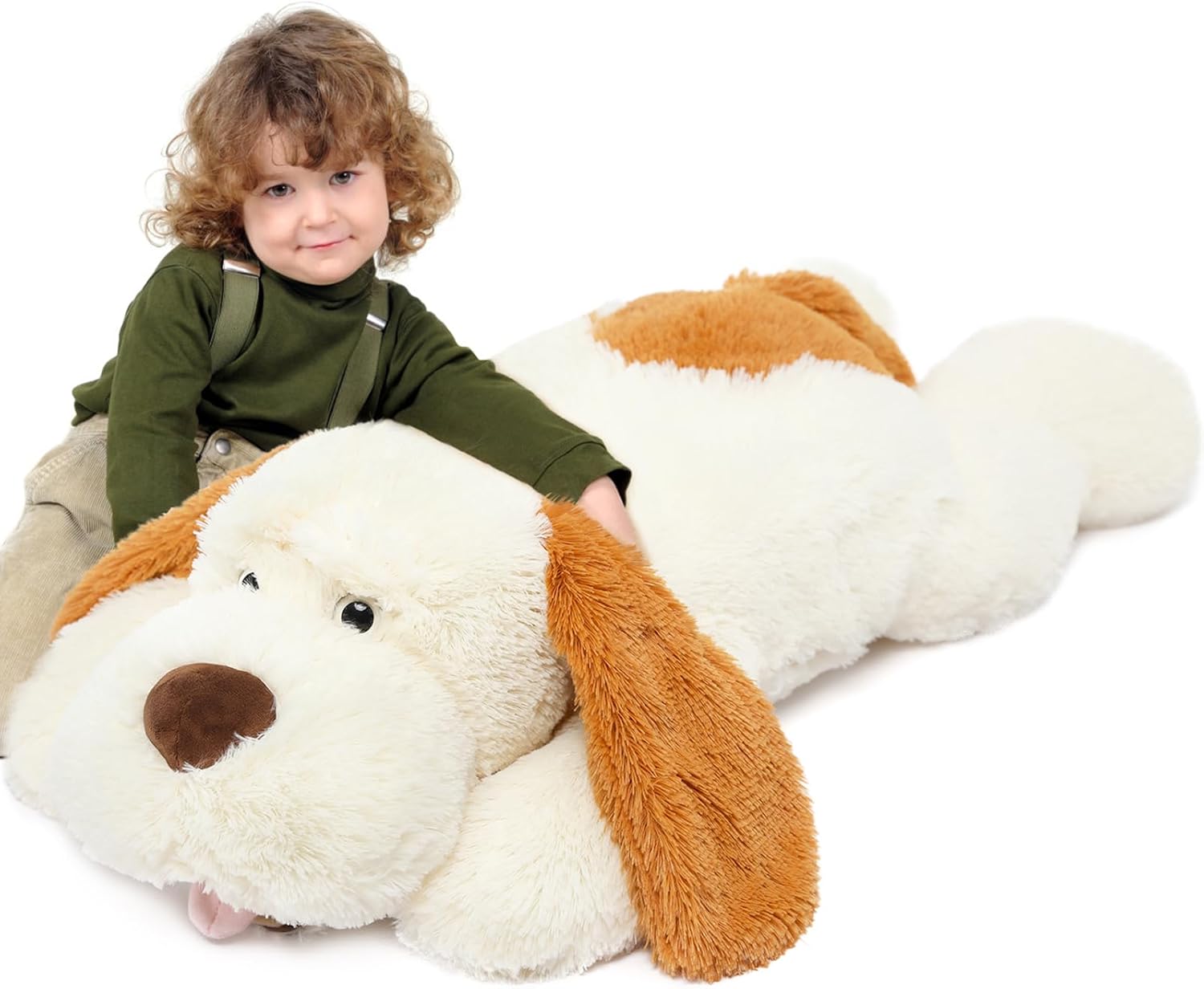 MorisMos Giant Dog Plush Pillow Toy