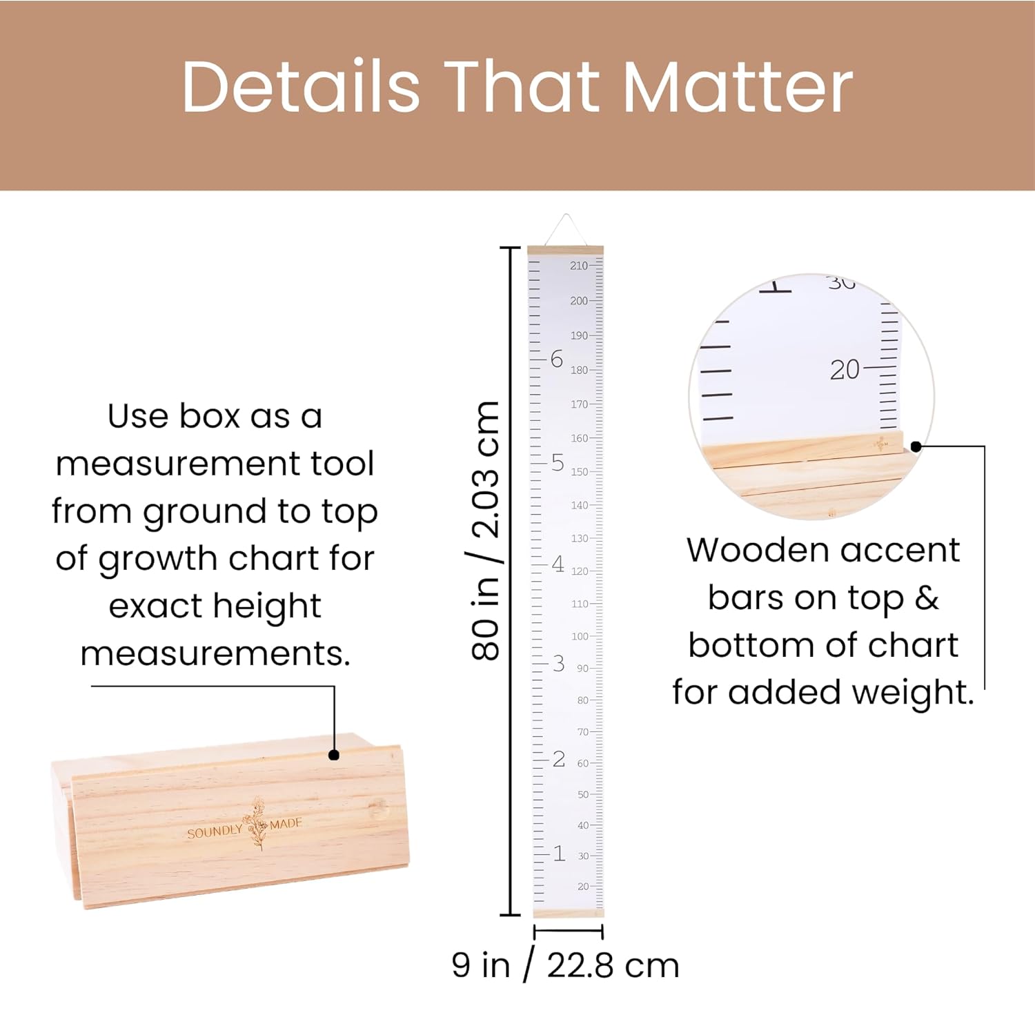 Kids Height Chart for Wall