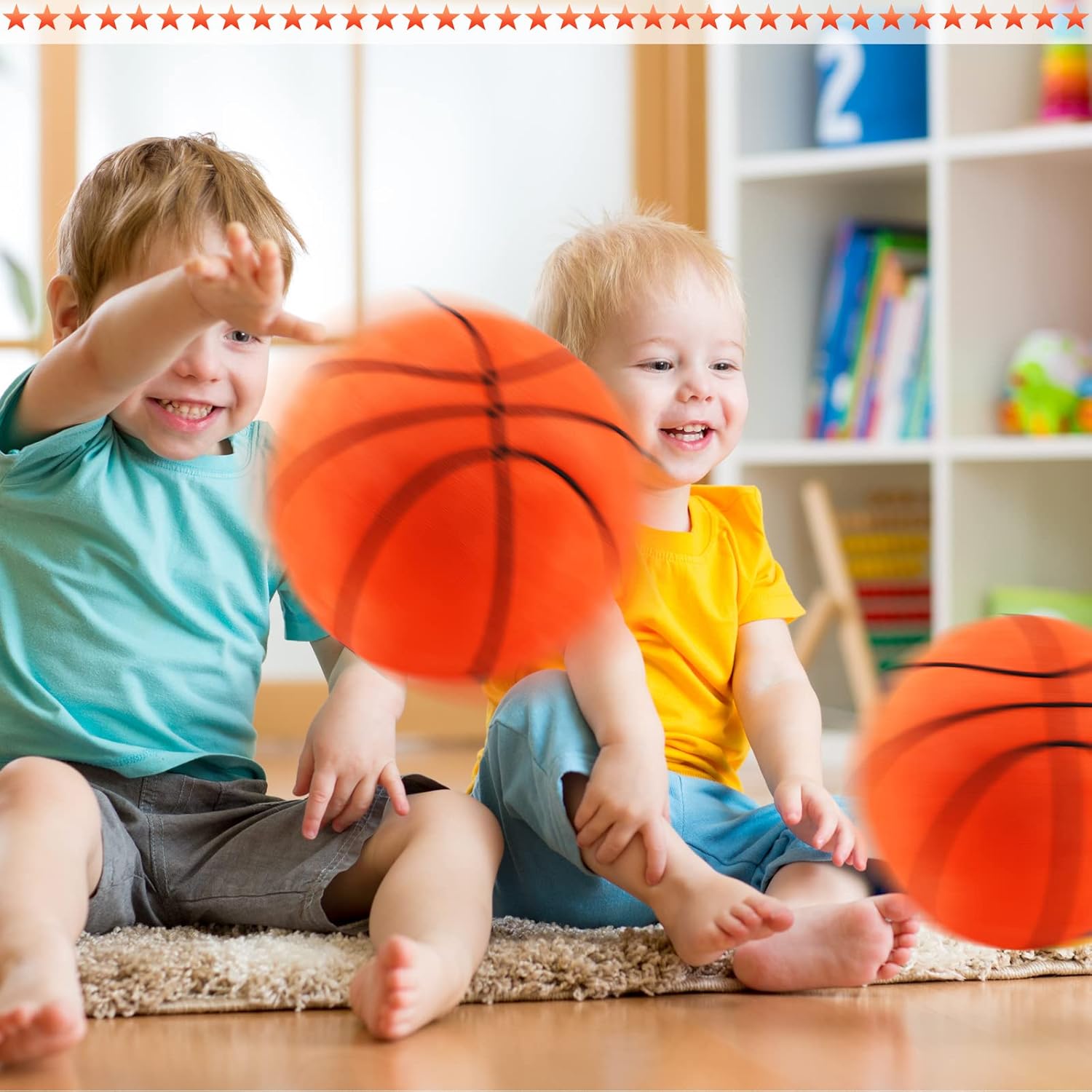 HyDren Plush Basketball Pillows Set of 2