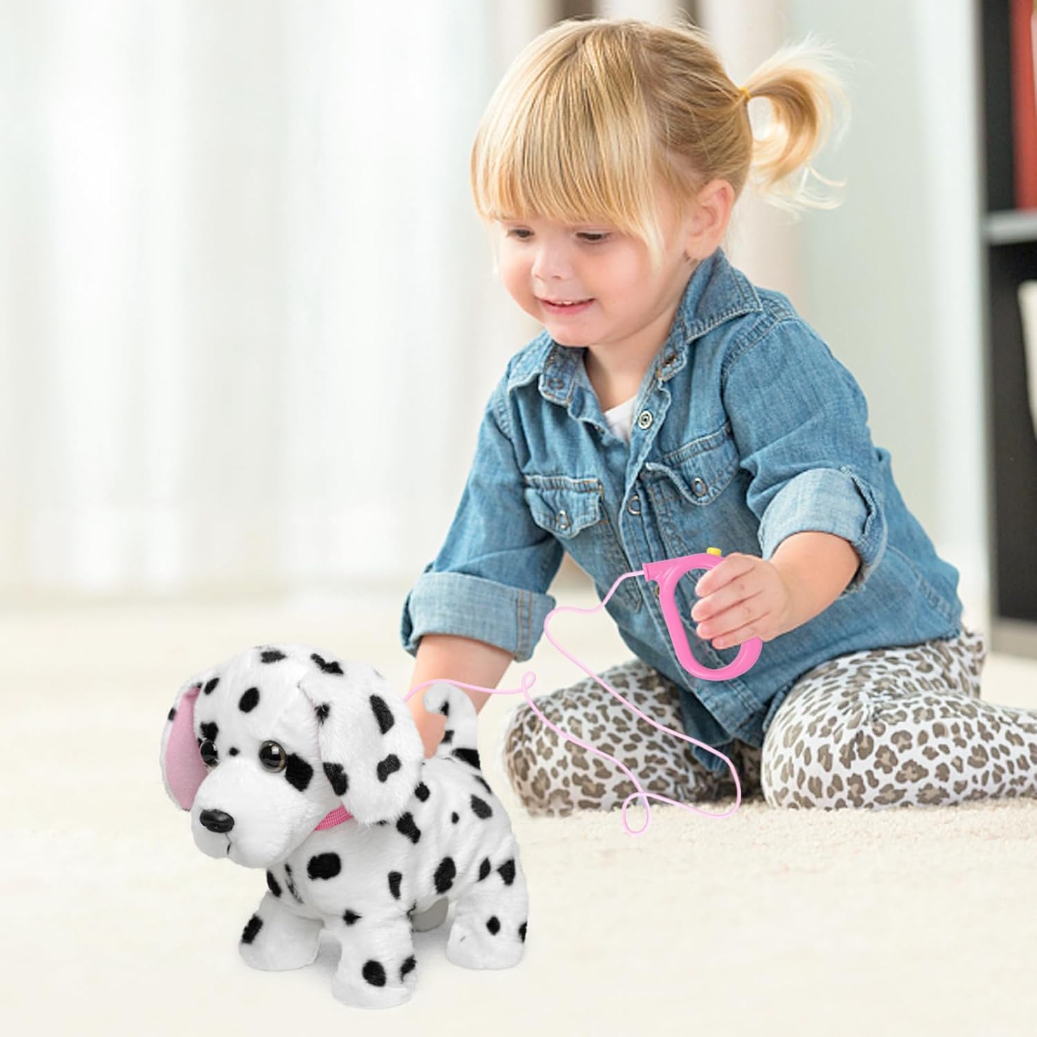 YH YUHUNG Interactive Plush Dog Toy for Kids