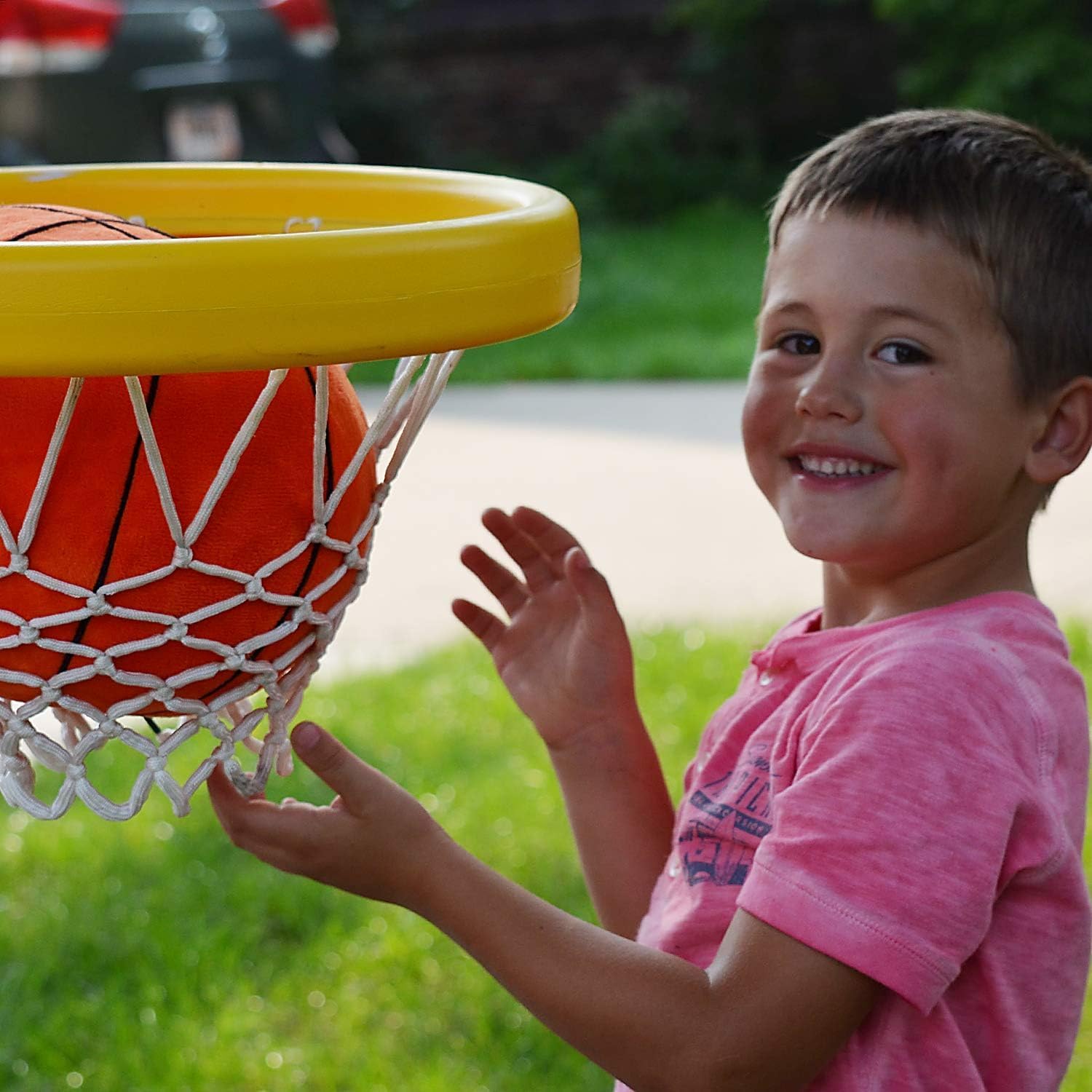 T Play Basketball Plush Pillow for Boys