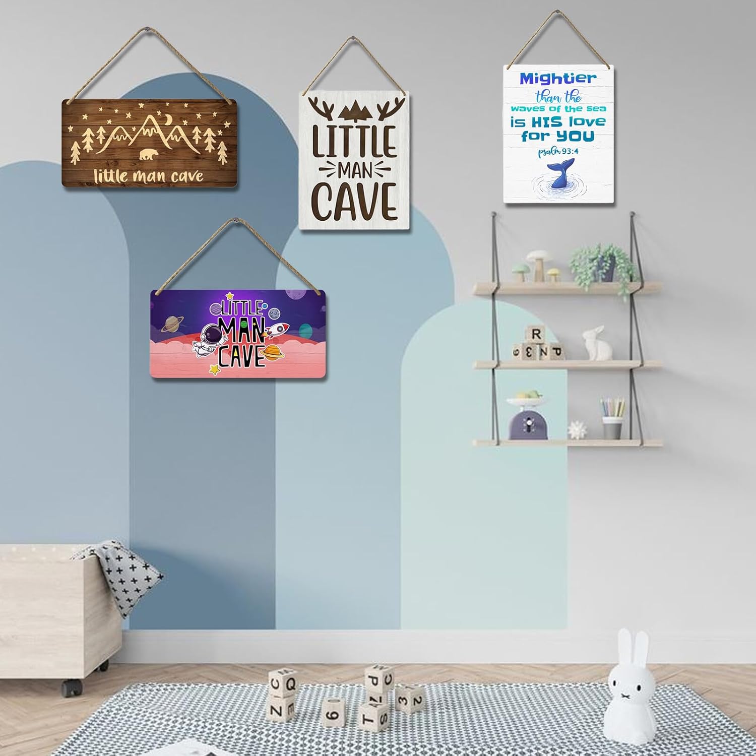 Little Man Cave Sign for Baby Boys