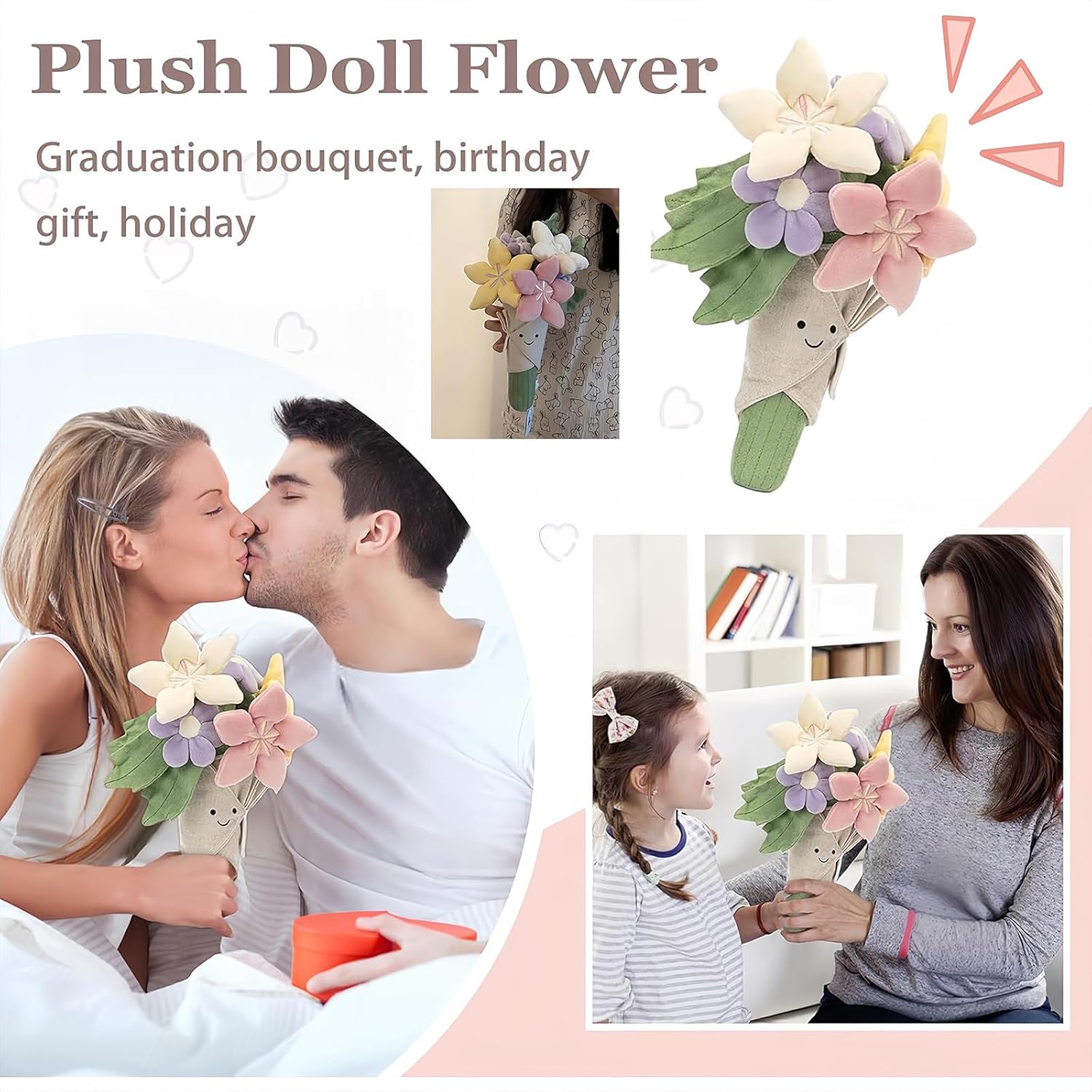 Cute Flower Plush Doll Stuffed Plant