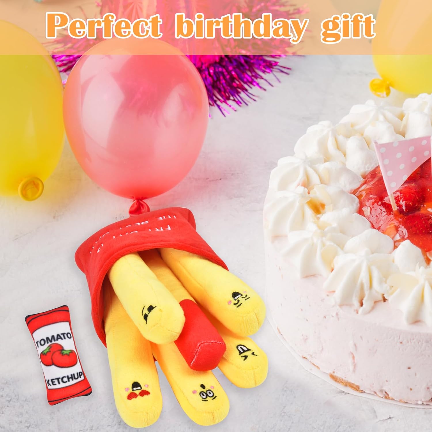 French Fries Plush Toy for Kids