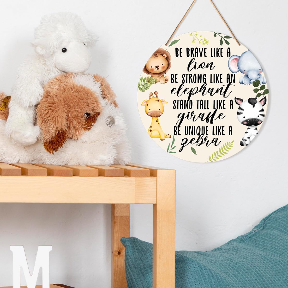 Muktoujaumai Nursery Wall Decor Sign
