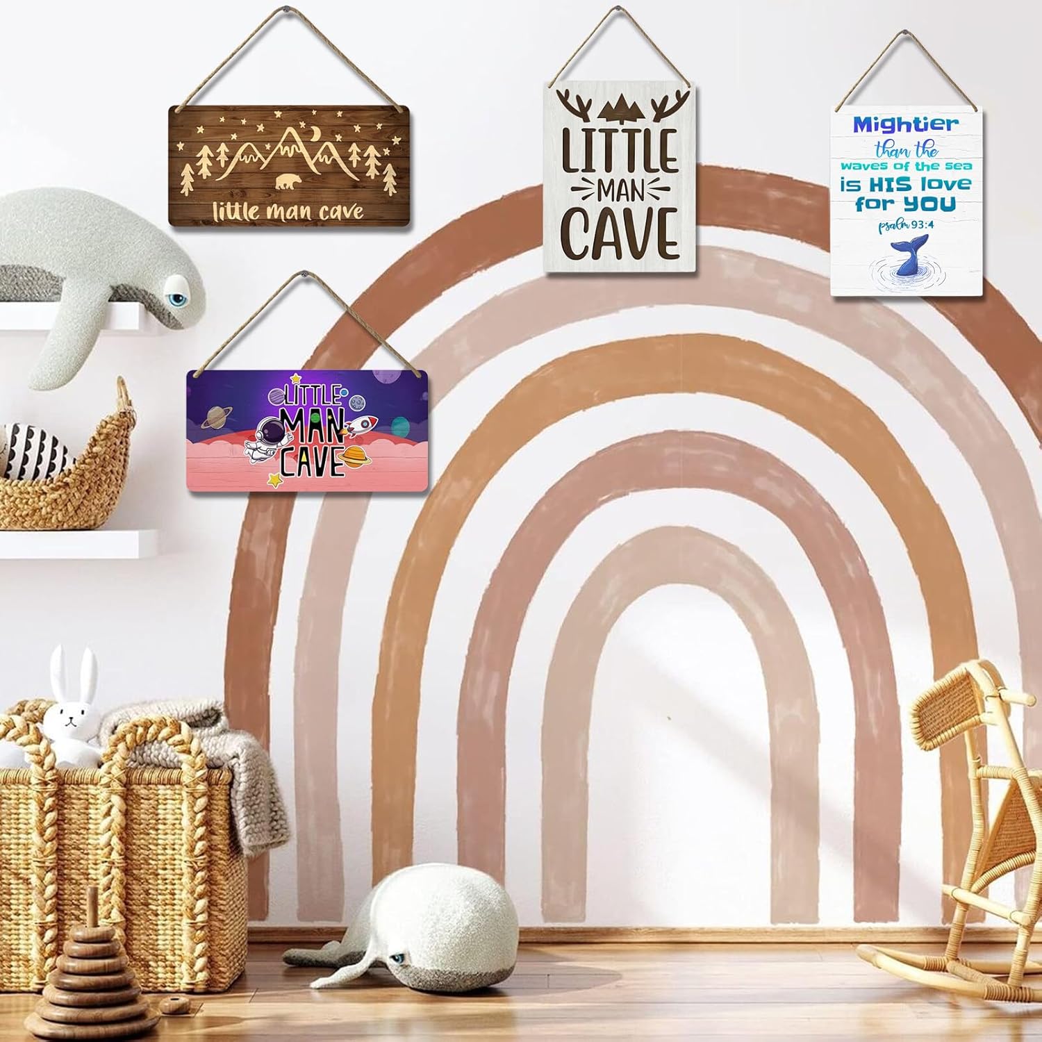 Little Man Cave Sign for Baby Boys