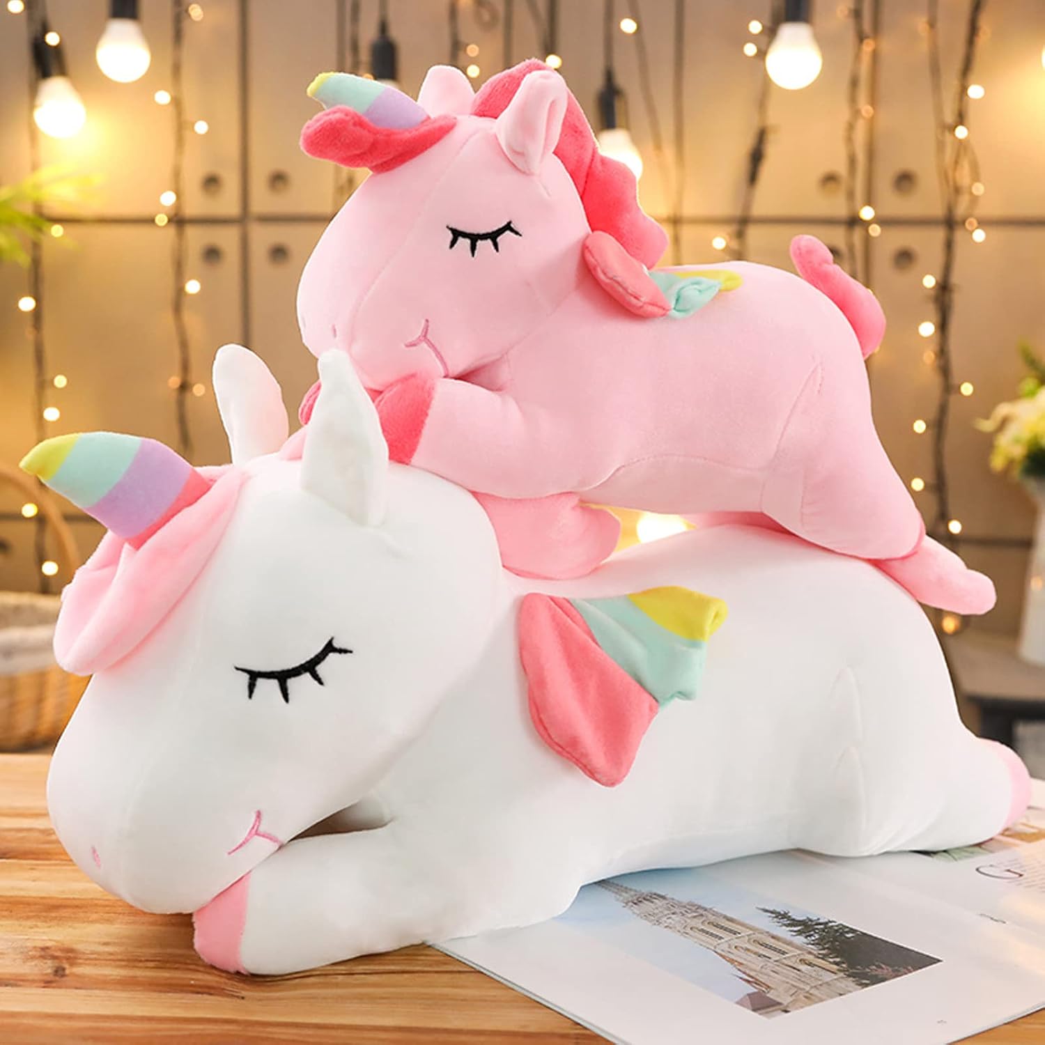 Cute Unicorn Plush Hugging Pillow Toy