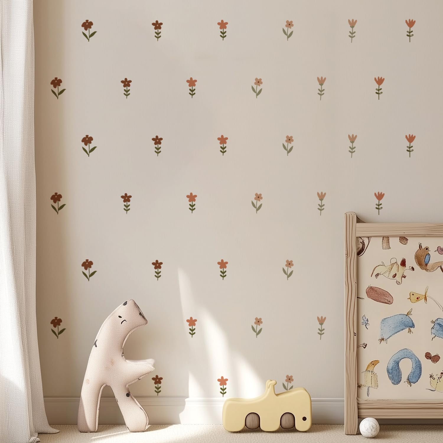 Boho Wall Stickers for Girls Bedroom