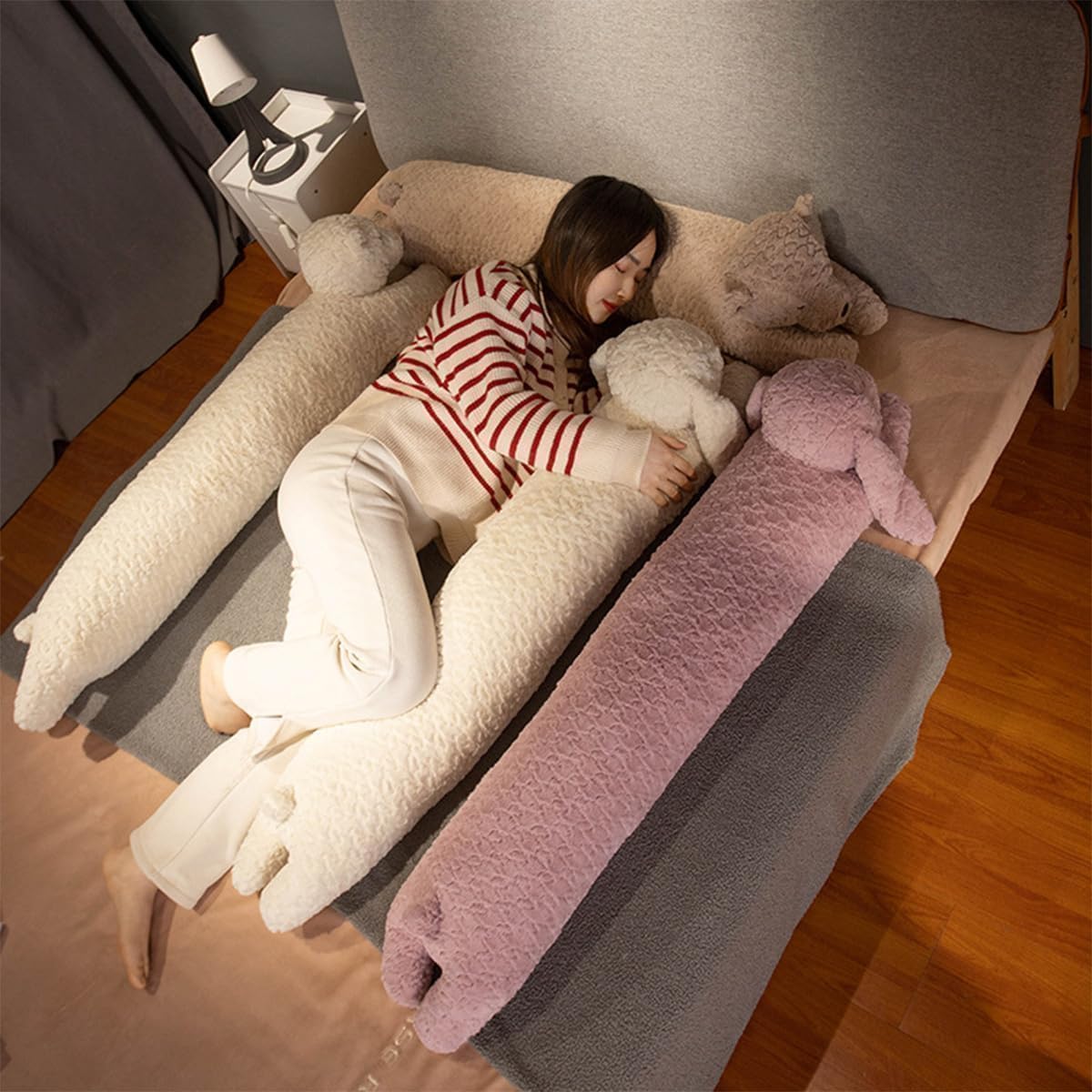 Hofun4U Rabbit Plush Pillow