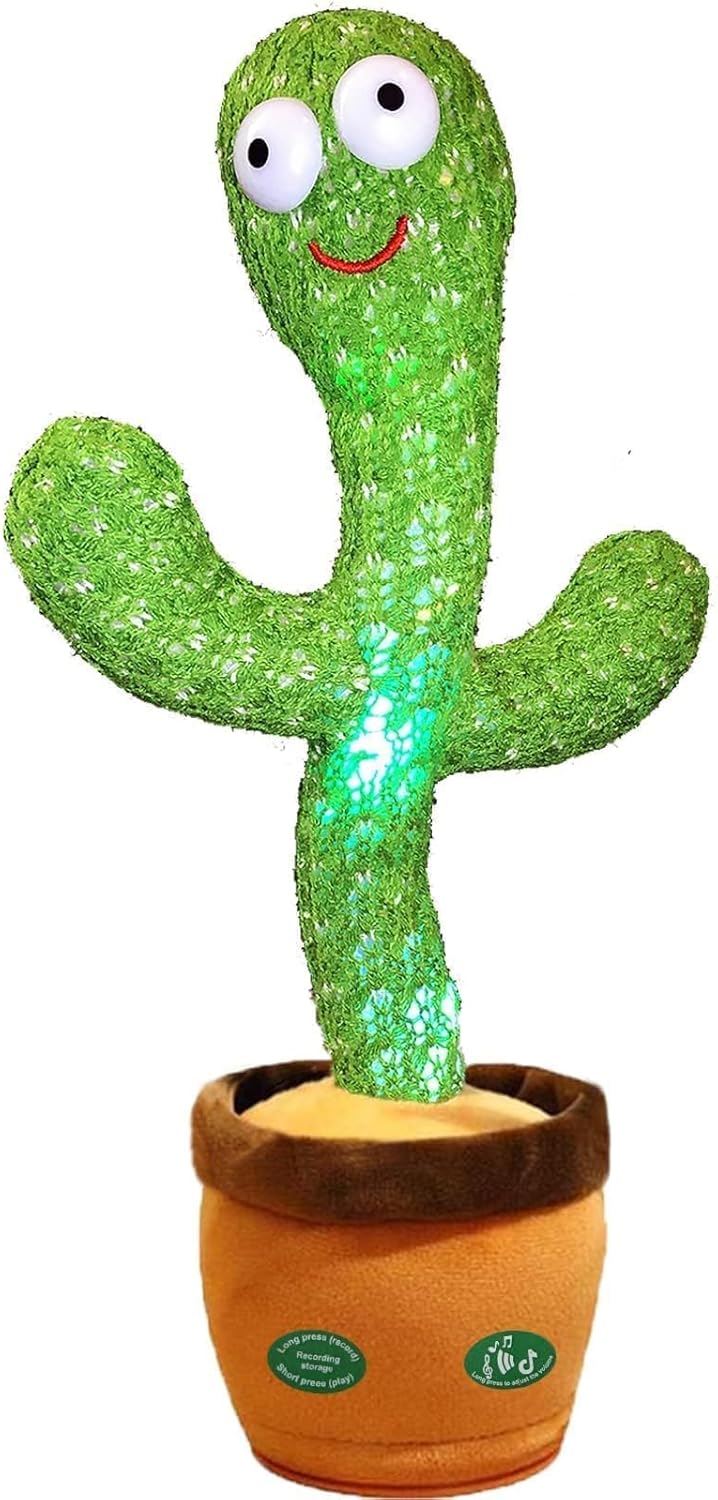 Dancing Talking Cactus Toy with LED
