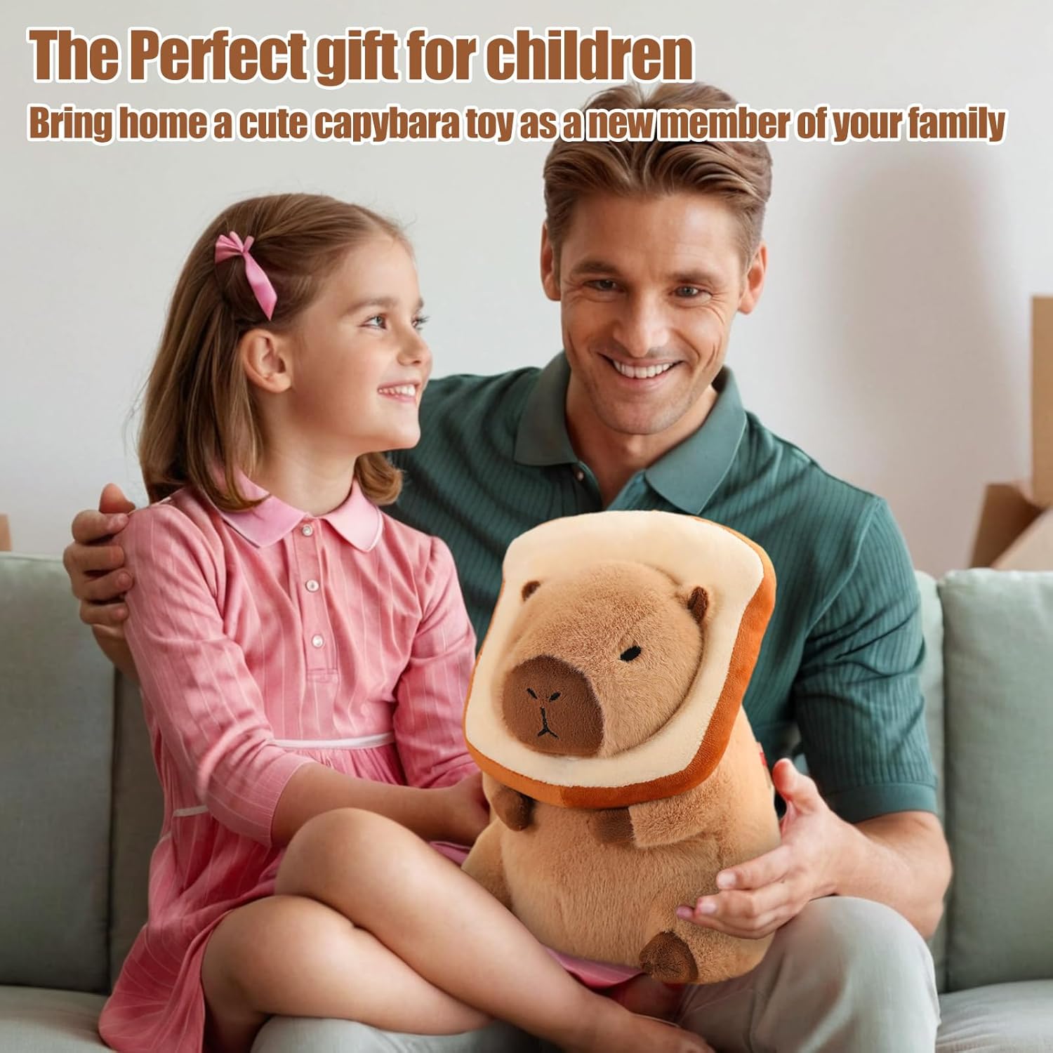 12 Inch Capybara Plush Toy for Kids Adults