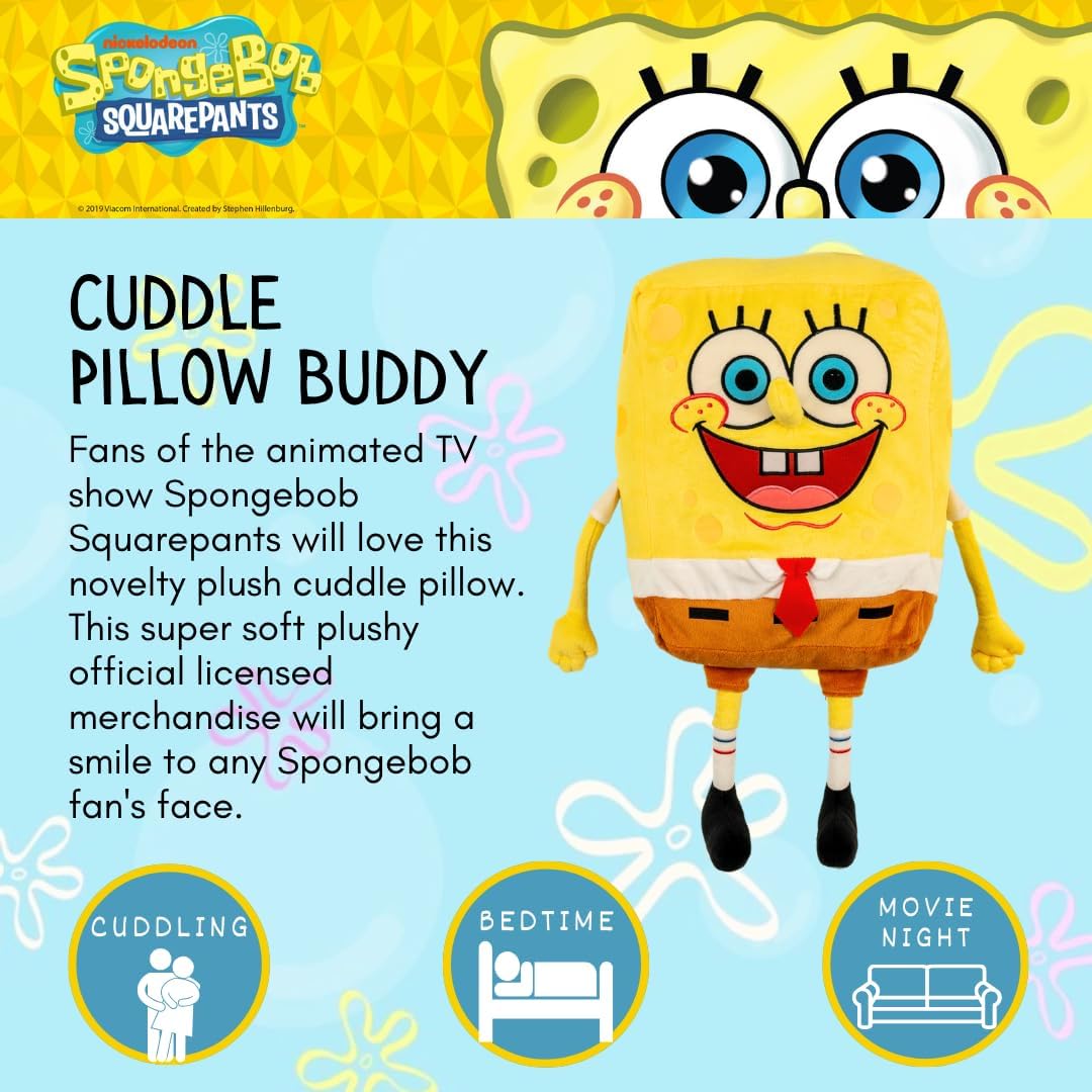 Franco Spongebob Squarepants Plush Pillow