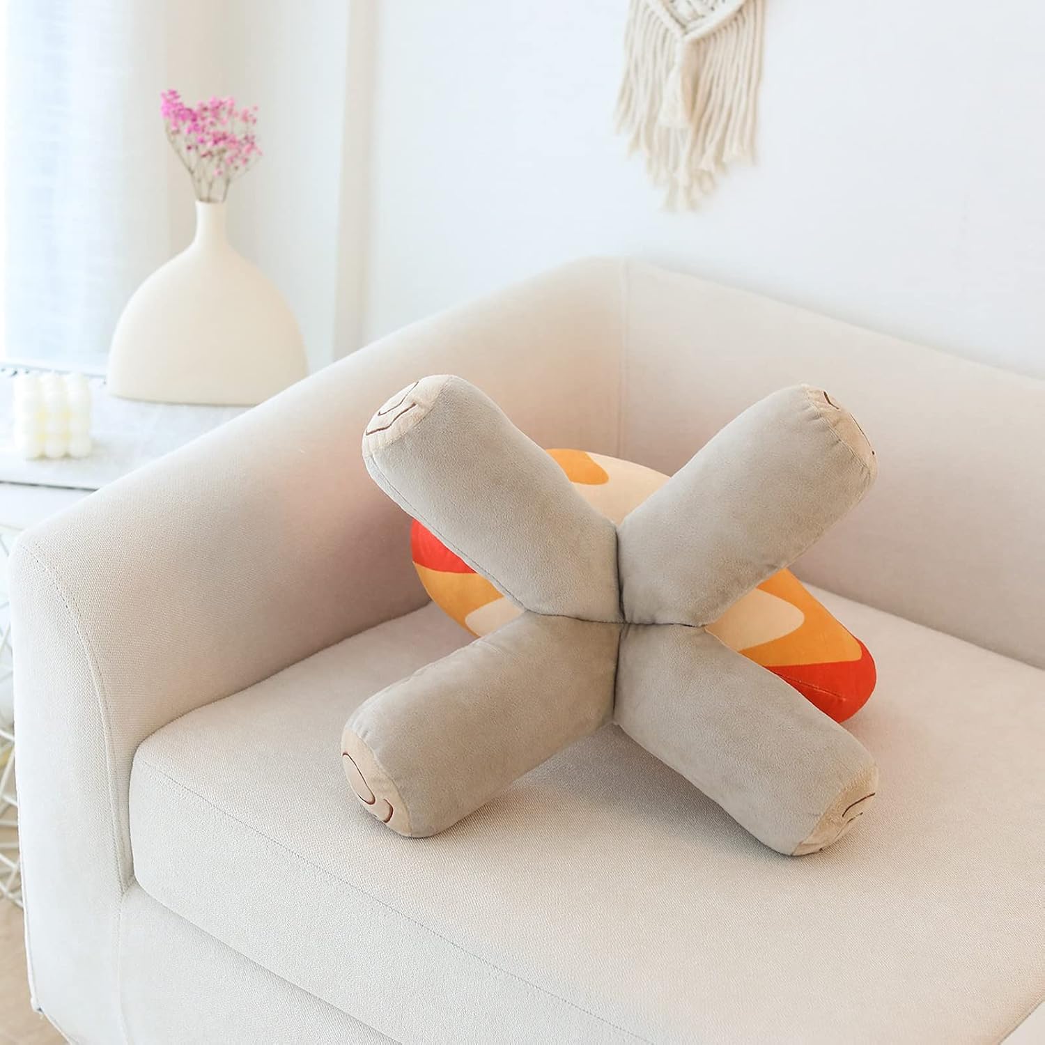 Funny Campfire Plush Pillow 118in