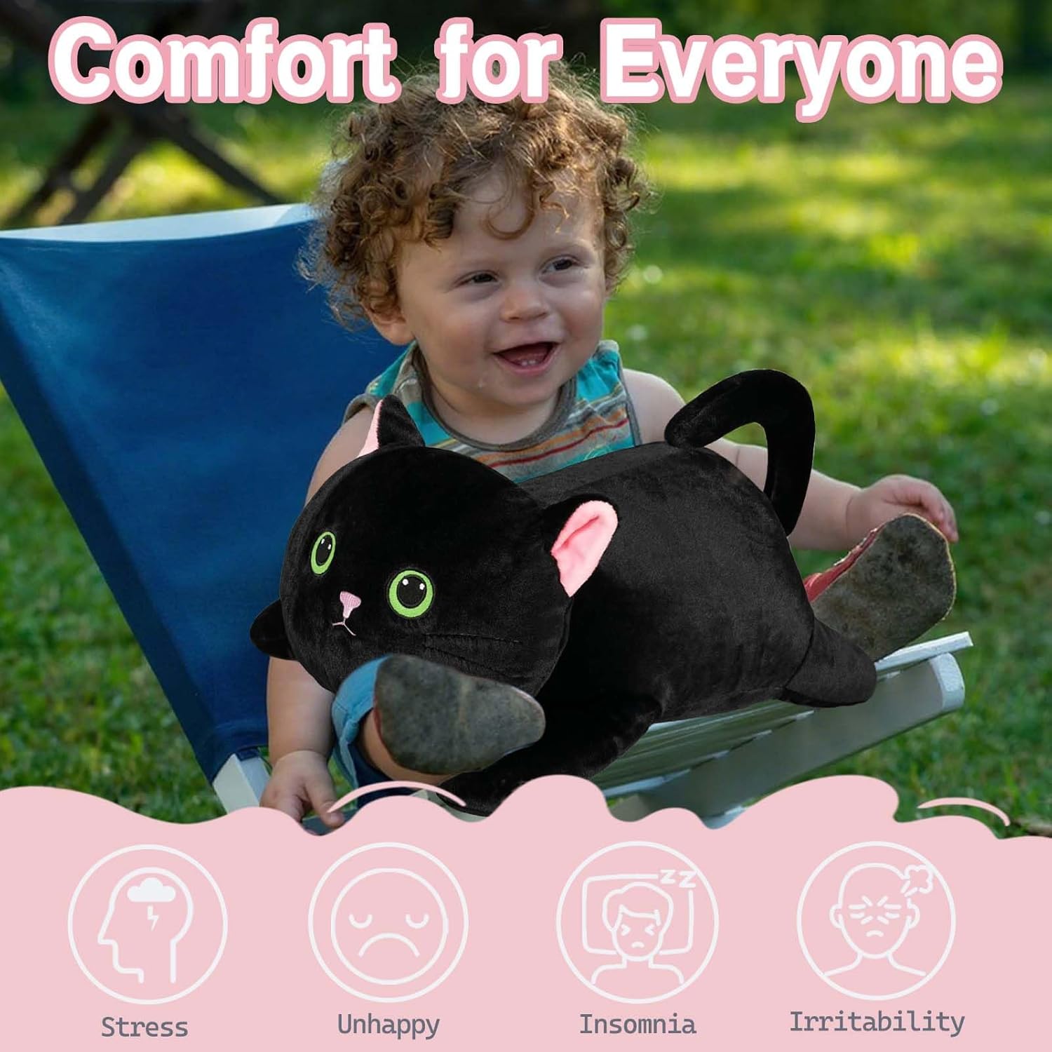 CSVBTRF Weighted Plush Hugging Pillow
