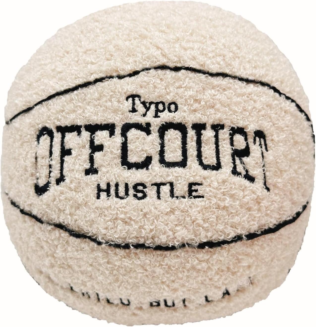 2023 Basketball Shaped Throw Pillow