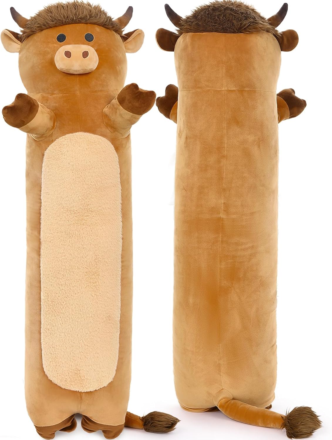 Highland Cow Plush Body Pillow