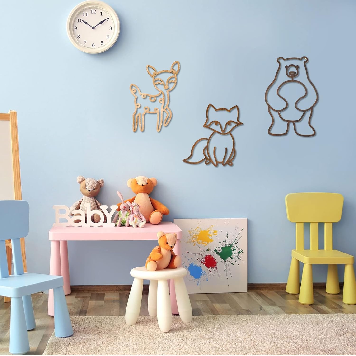 Yulejo 3 Piece Jungle Theme Wall Decor Set