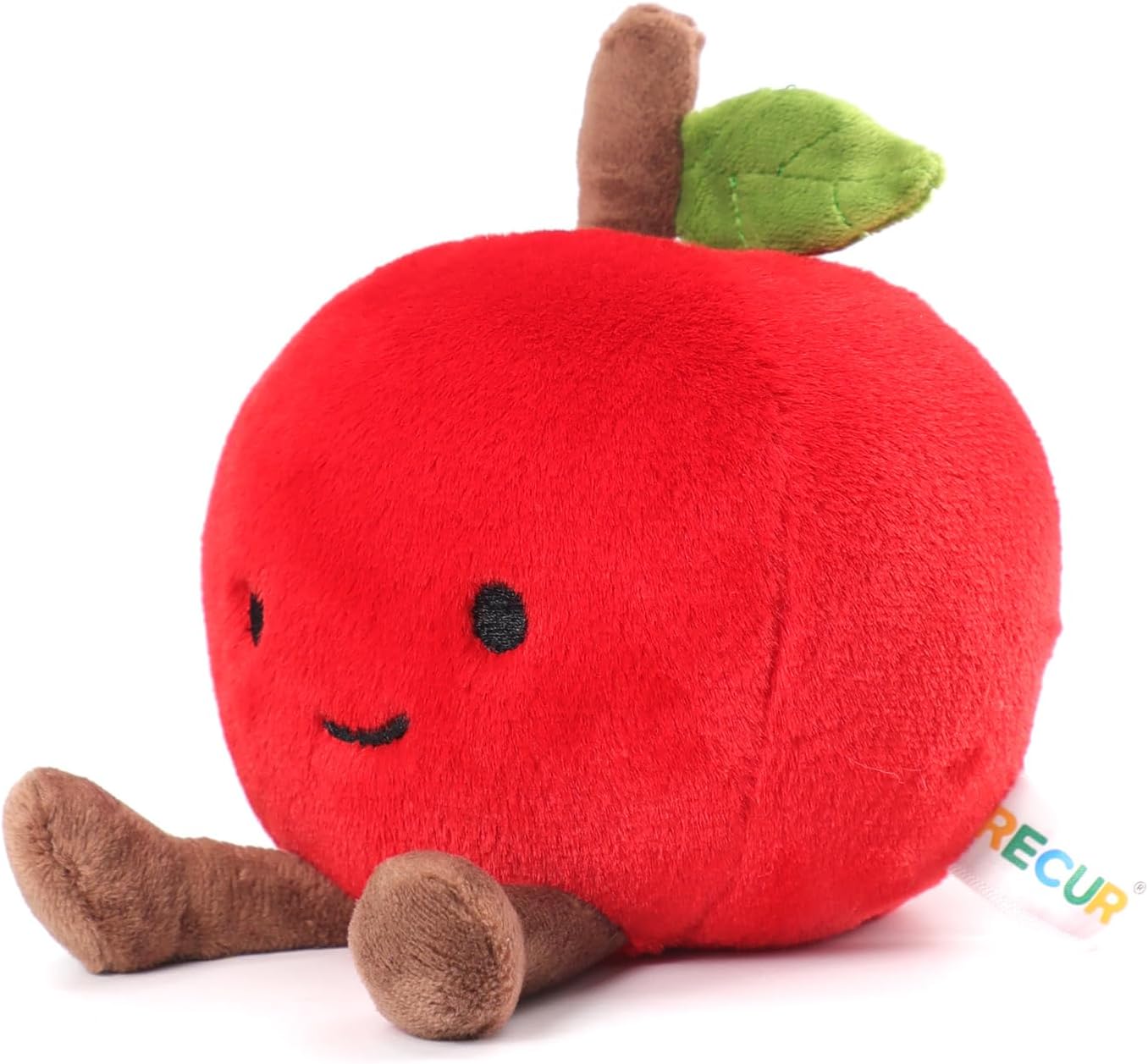 RECUR Apple Plush Stuffed Animal Toy