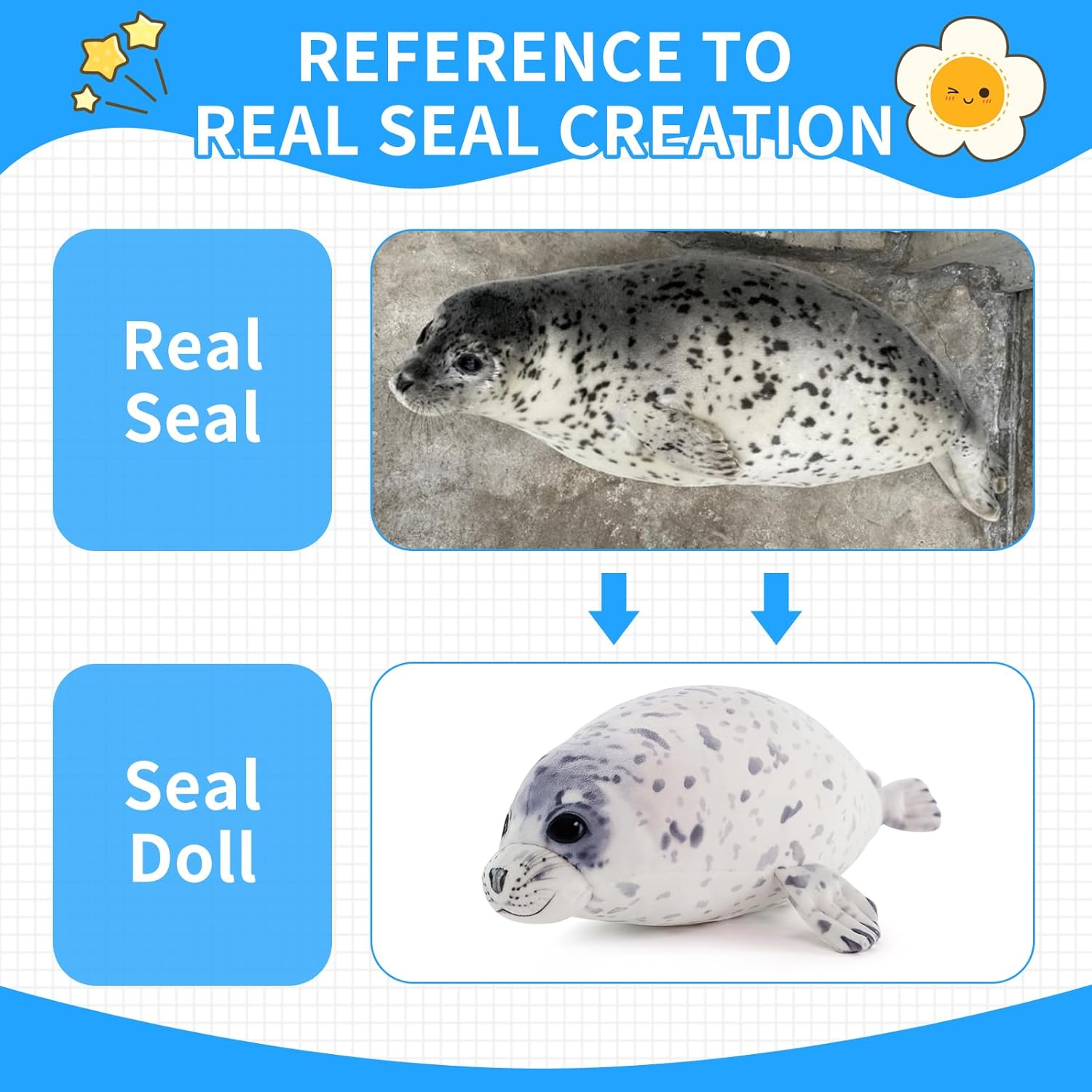 Sew Butiful Seal Plush Pillow 1