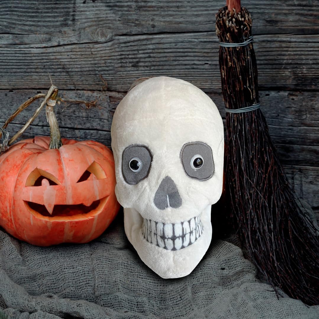 GIANT Microbes Skull Plushie