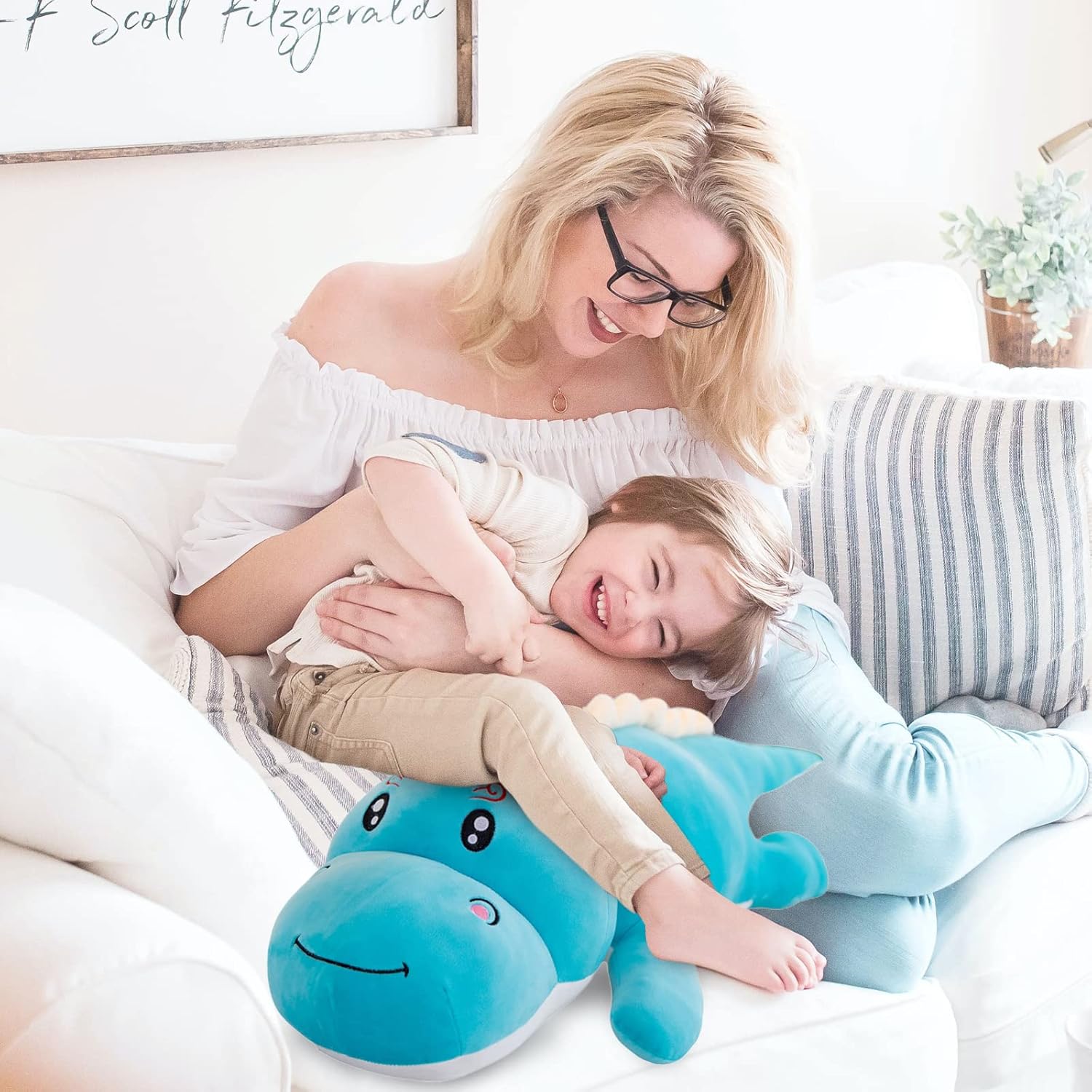 Soft Dinosaur Plush Pillow Toy