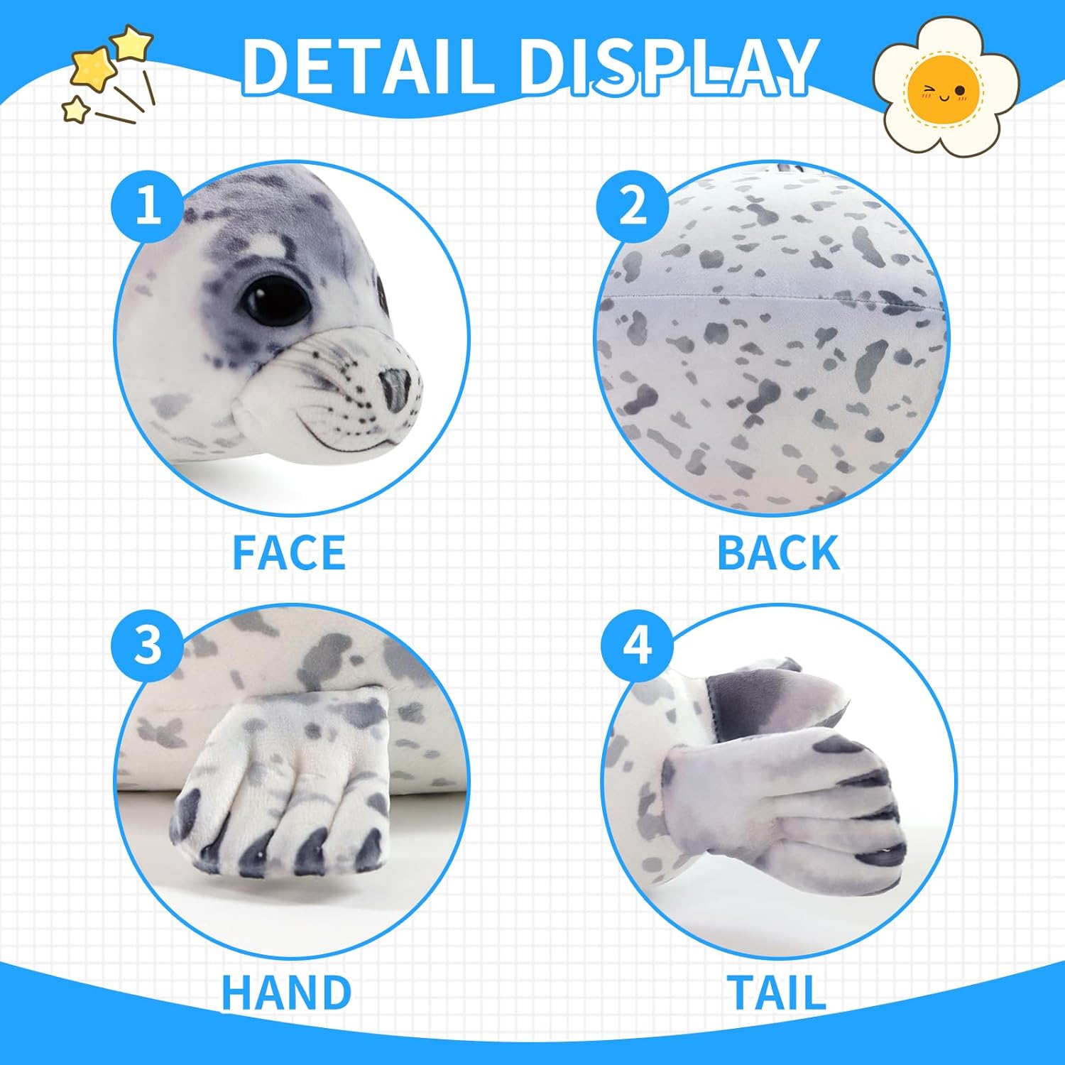 Sew Butiful Seal Plush Pillow 1