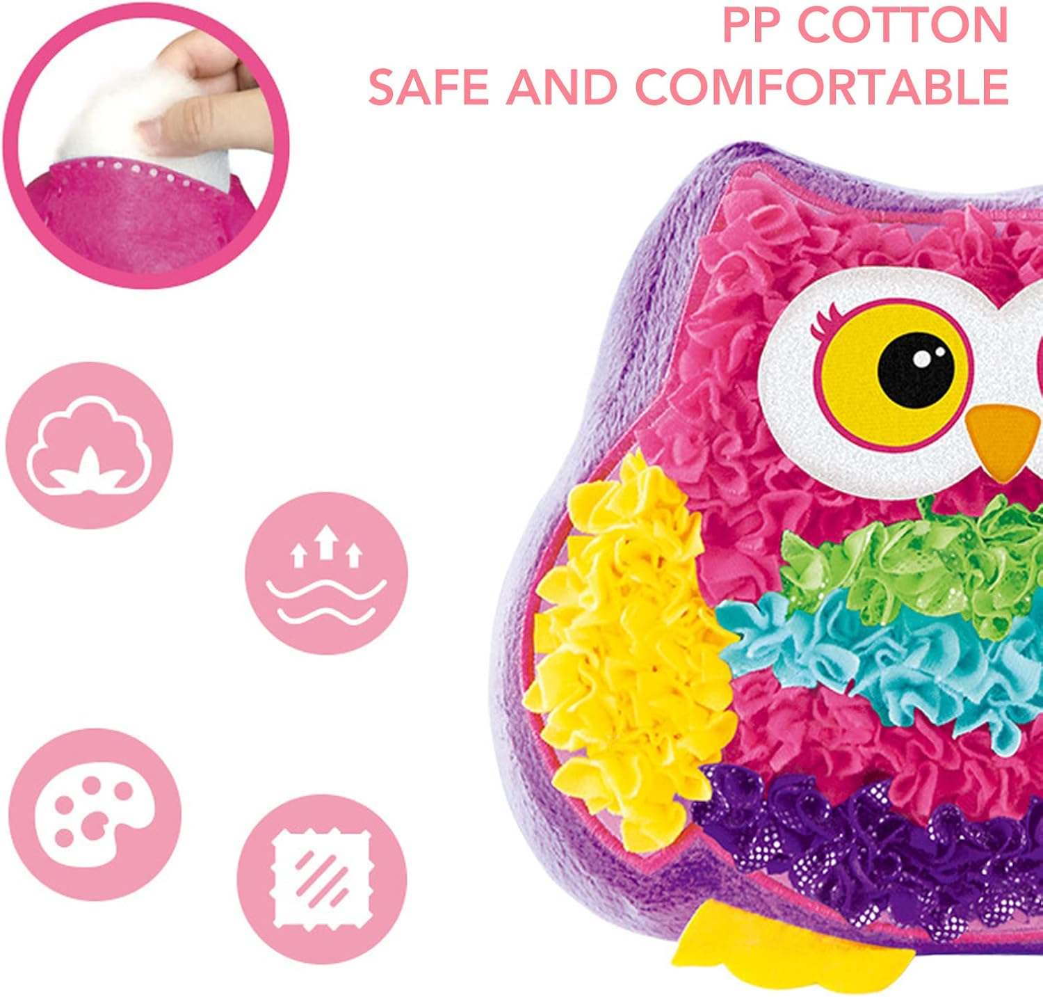 Plush Craft DIY Animal Pillow Toy for Kids