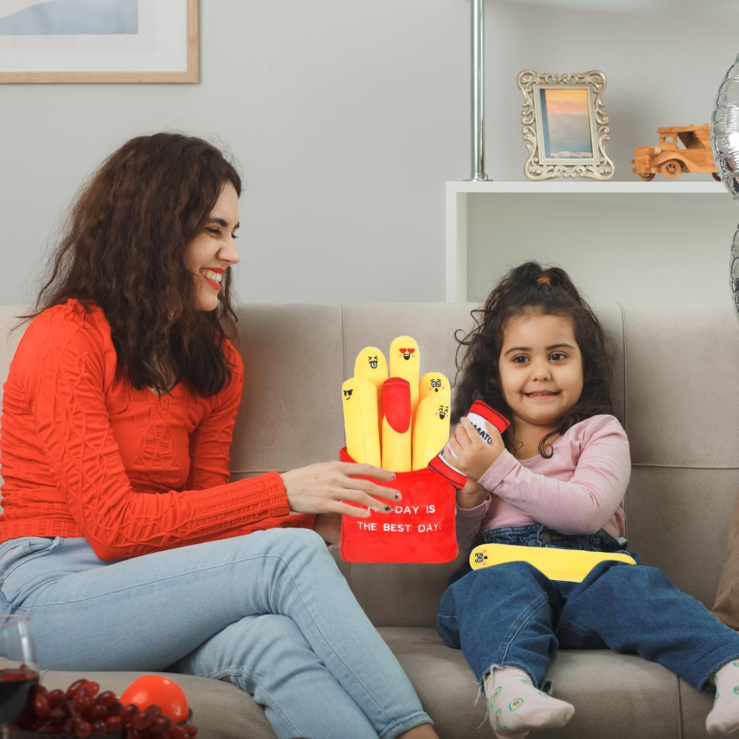 French Fries Plush Toy for Kids