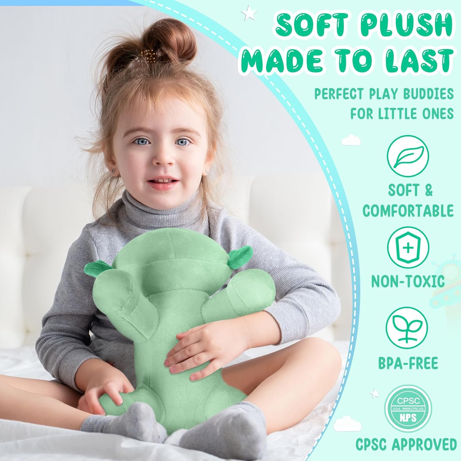 Soft Axolotl Plush Toy for Kids