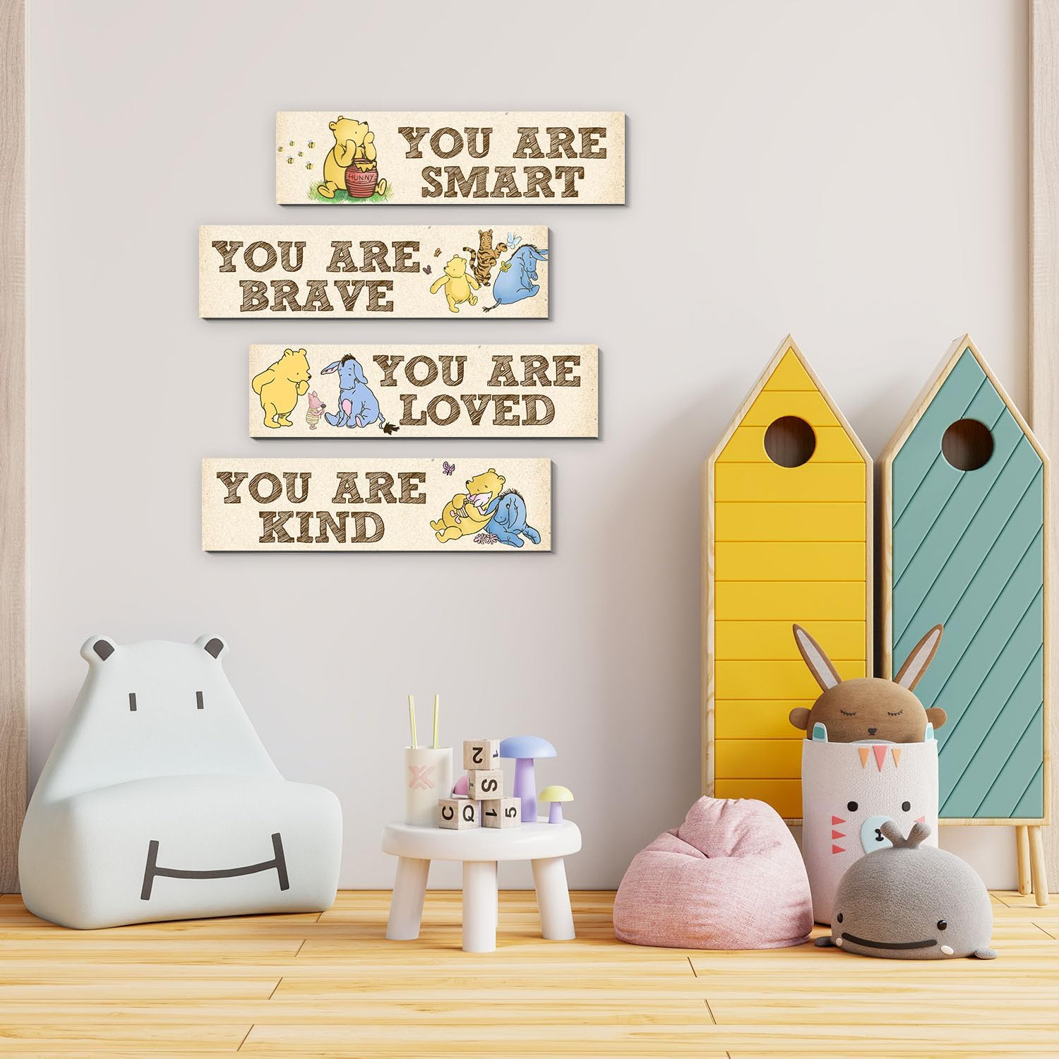 Winnie The Pooh Wall Decor 4pcs