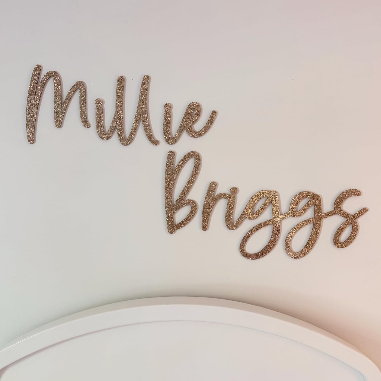 Custom Acrylic Baby Name Sign for Nursery Decor