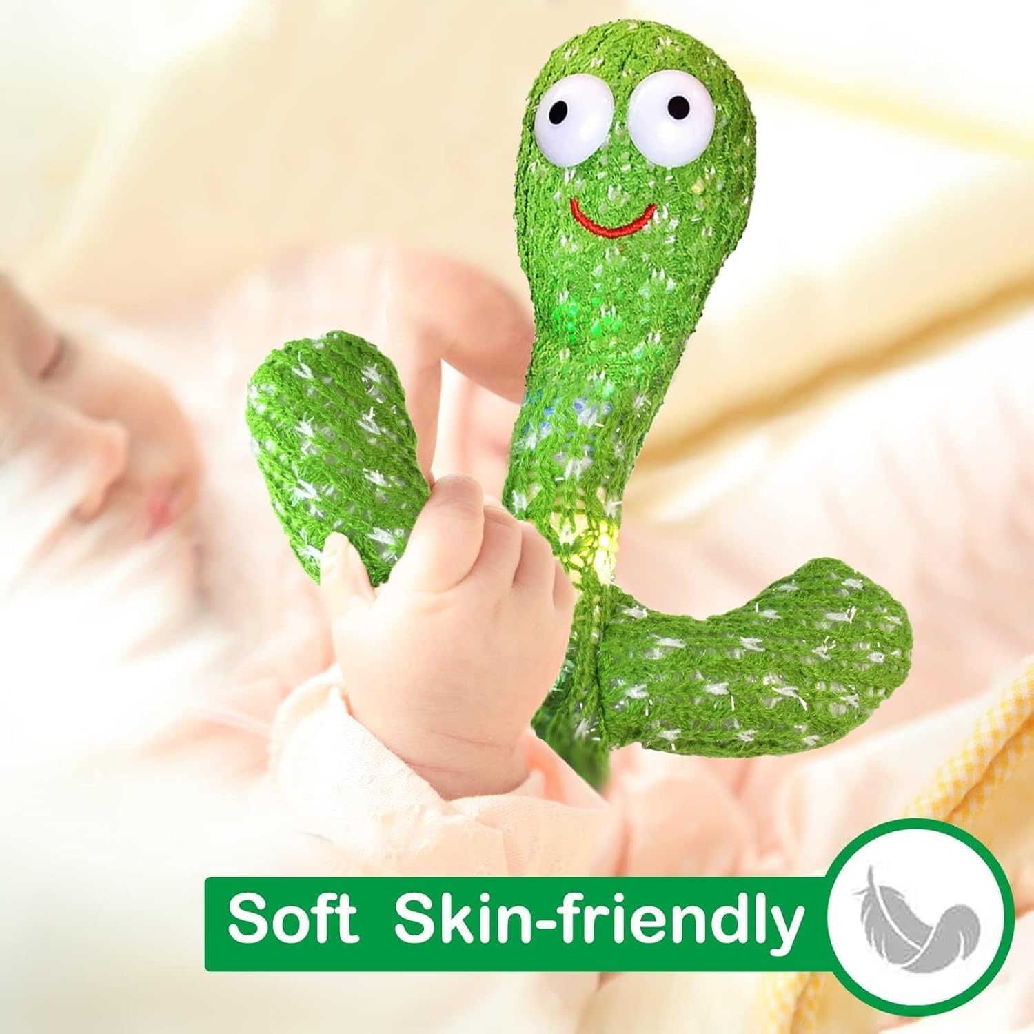 Dancing Talking Cactus Toy with LED