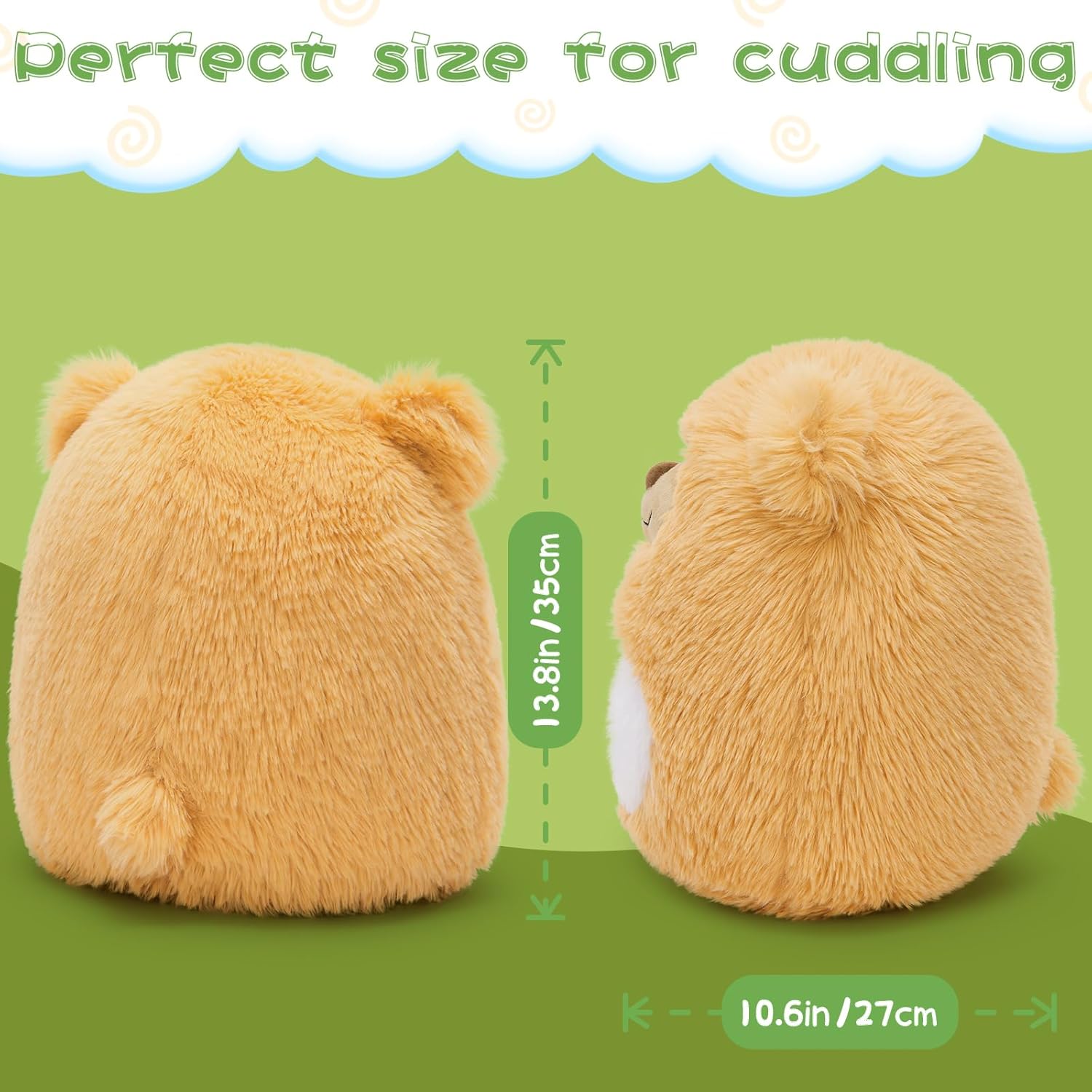 MaoGoLan 14 Inch Plush Bear Pillow