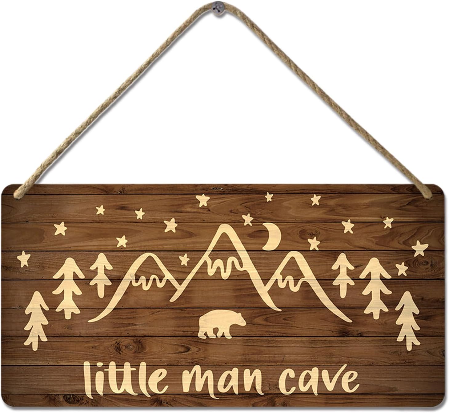 Little Man Cave Sign for Baby Boys