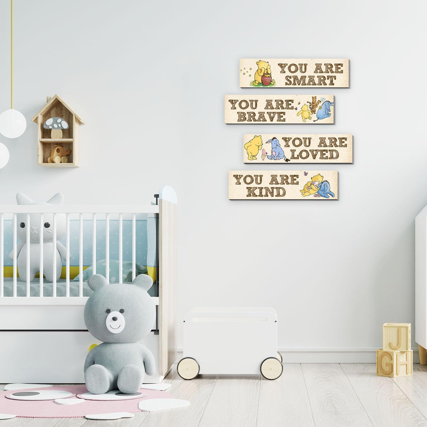 Winnie The Pooh Wall Decor 4pcs