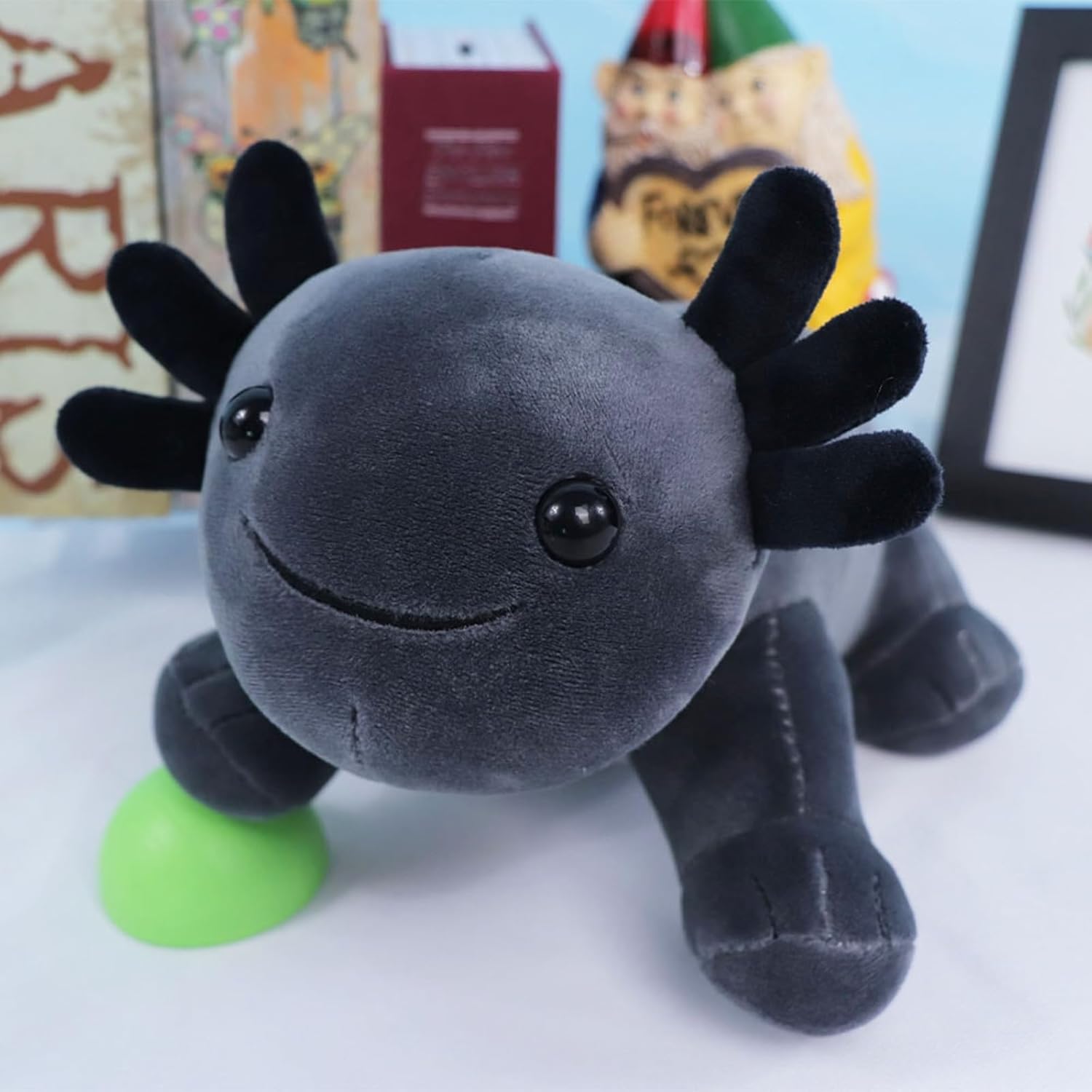 1102 Inch Gray Axolotl Plush Pillow