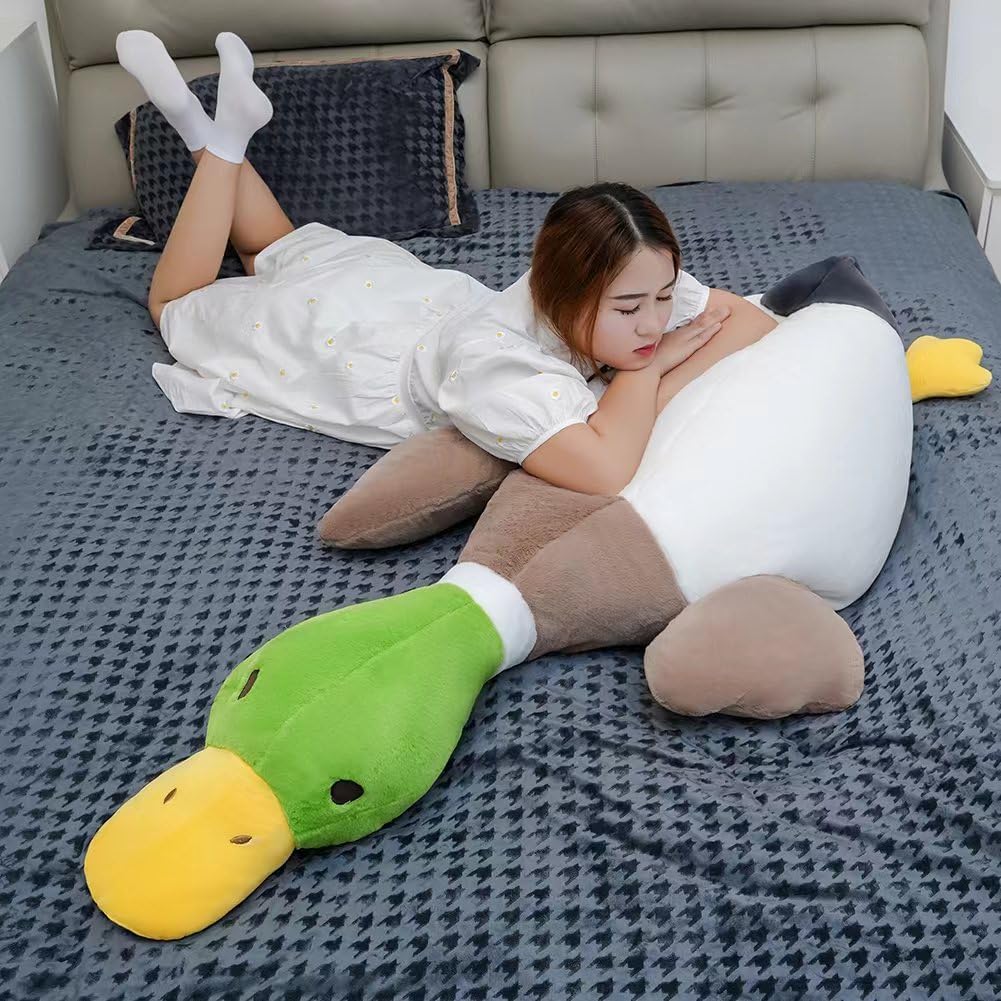 Giant Mallard Duck Plush Pillow