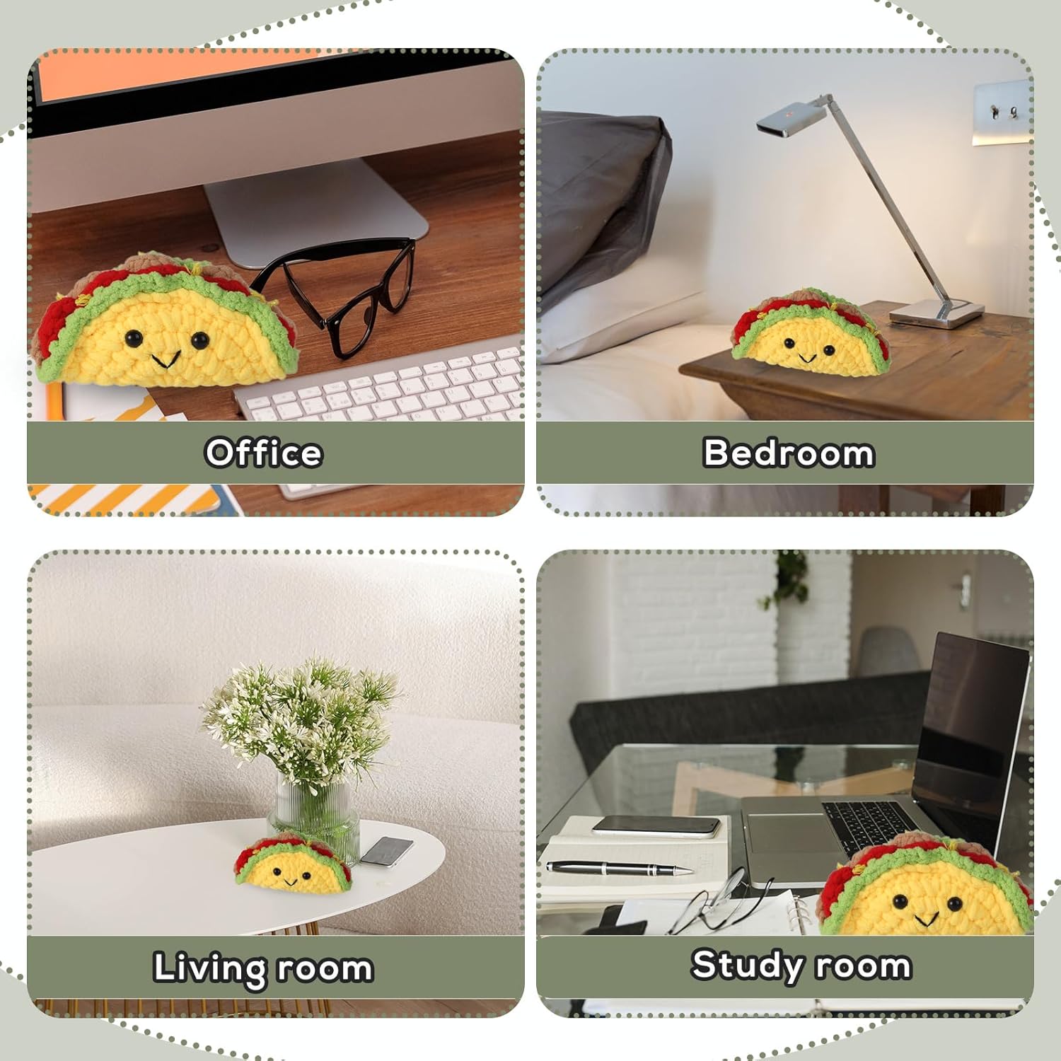 Emotional Support Taco Plush Toy