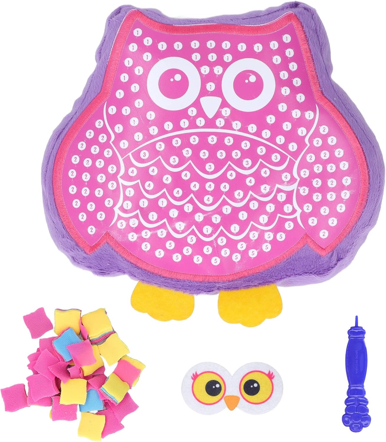 Plush Craft DIY Animal Pillow Toy for Kids