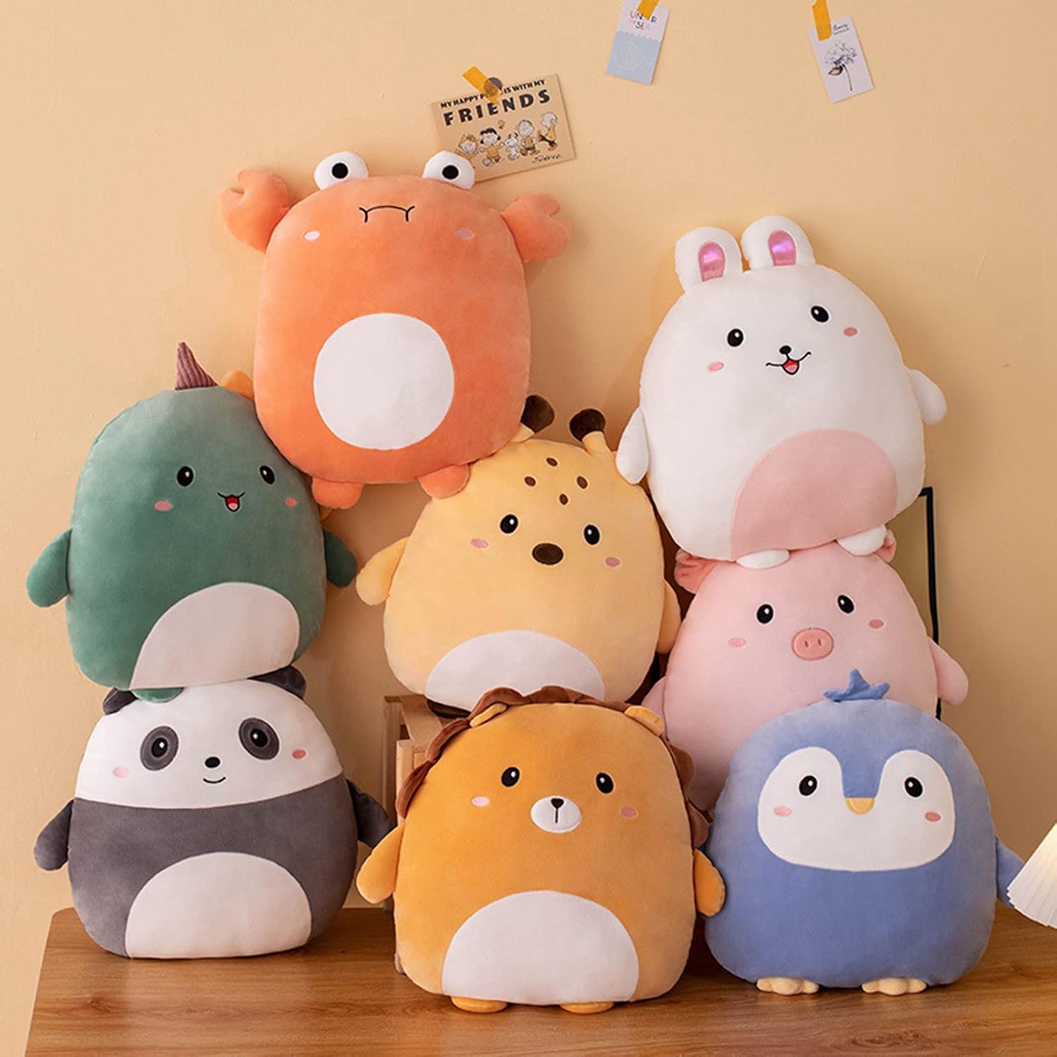 Cute Deer Plush Pillow Toy