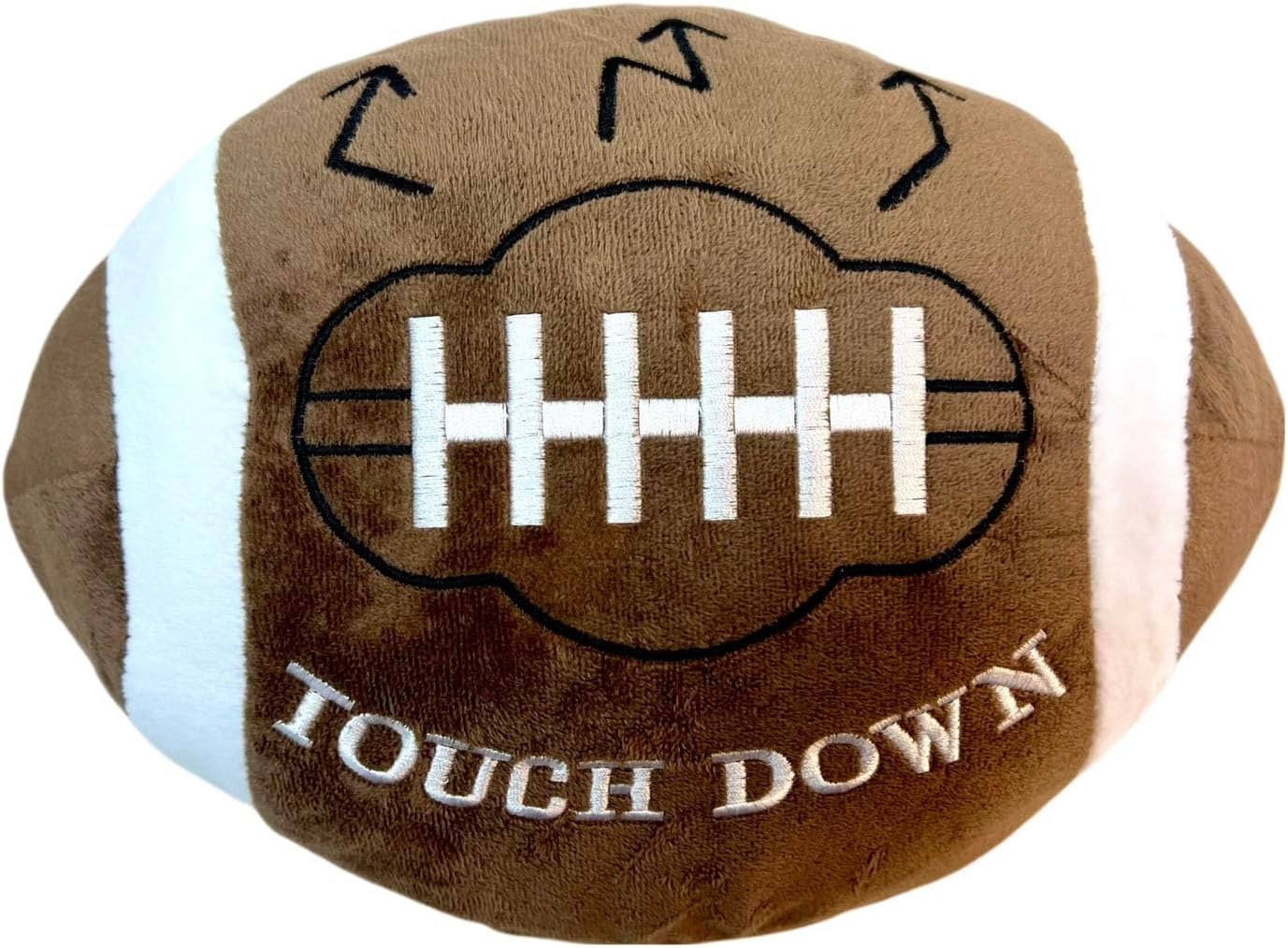 GiftExpress 12-Inch Football Throw Pillow