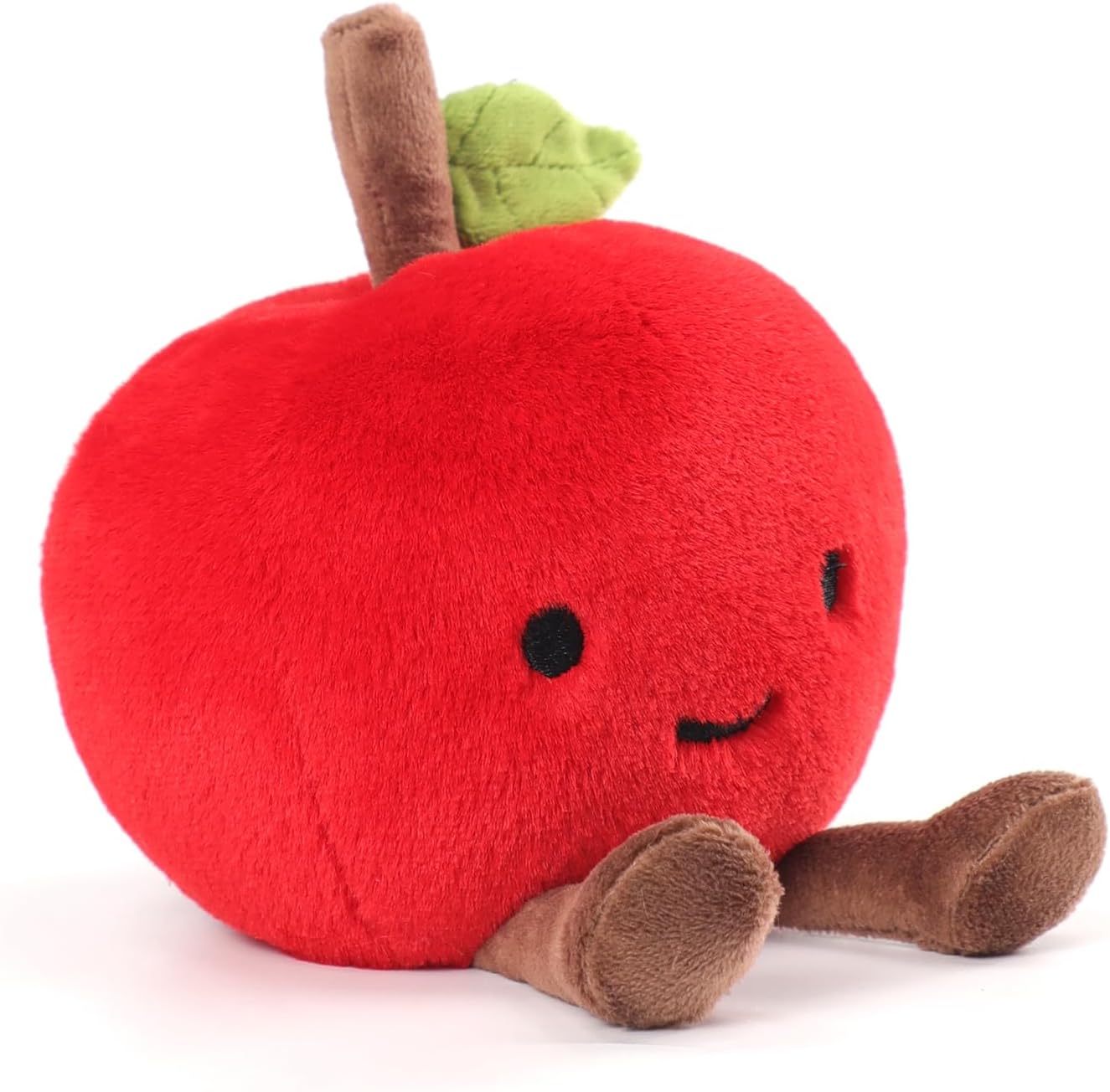 RECUR Apple Plush Stuffed Animal Toy