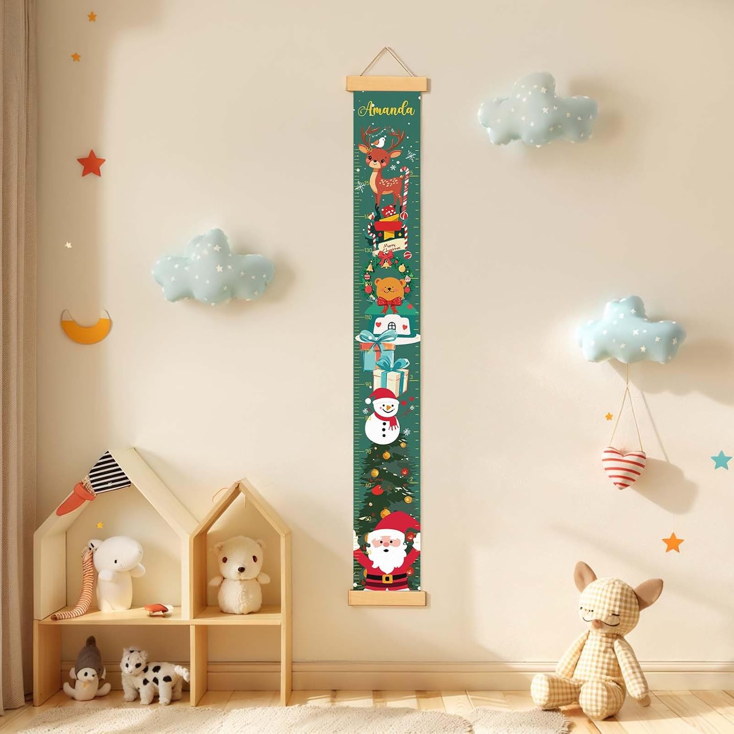 Personalized Name Growth Chart for Wall